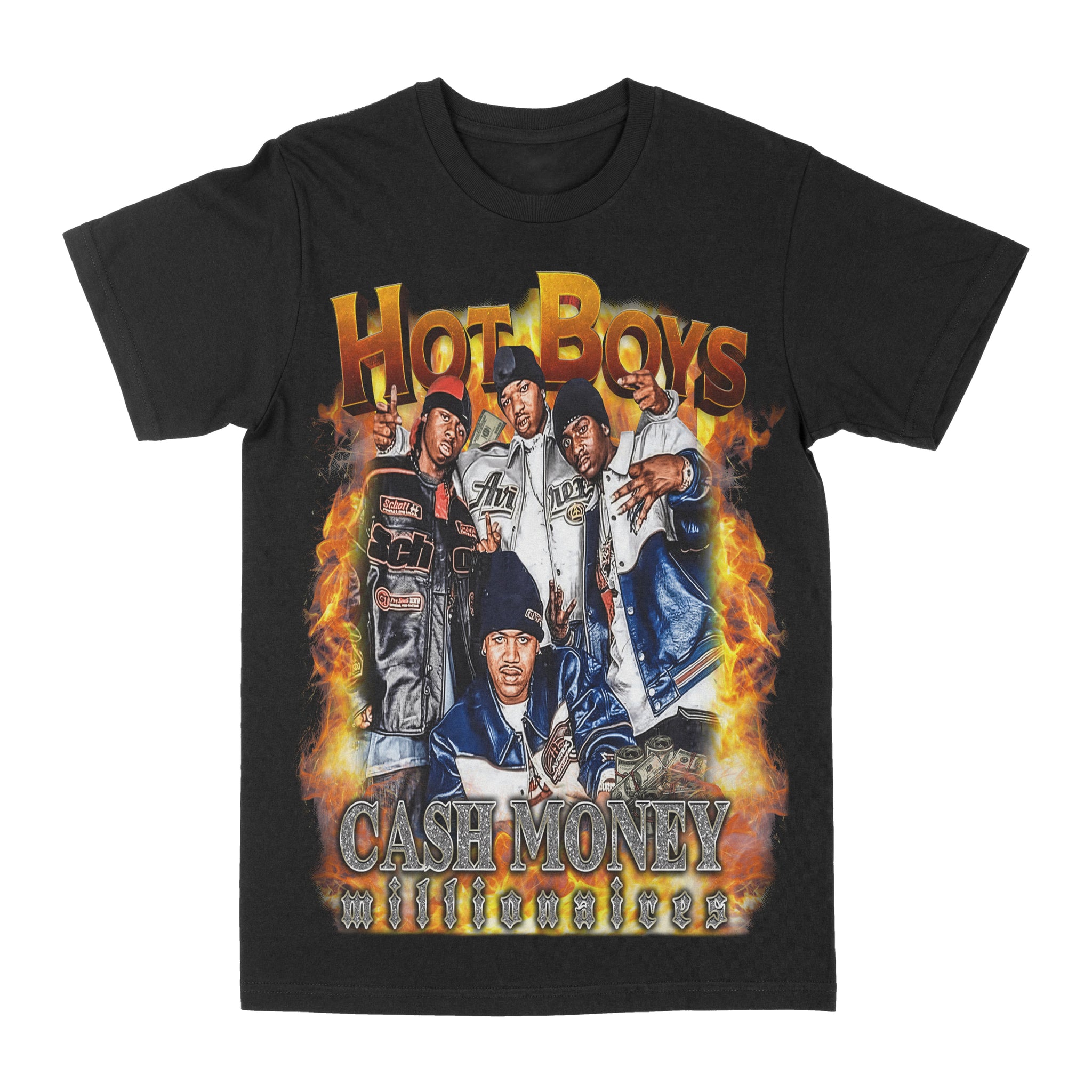 Hot Boys Fire Graphic Shirt