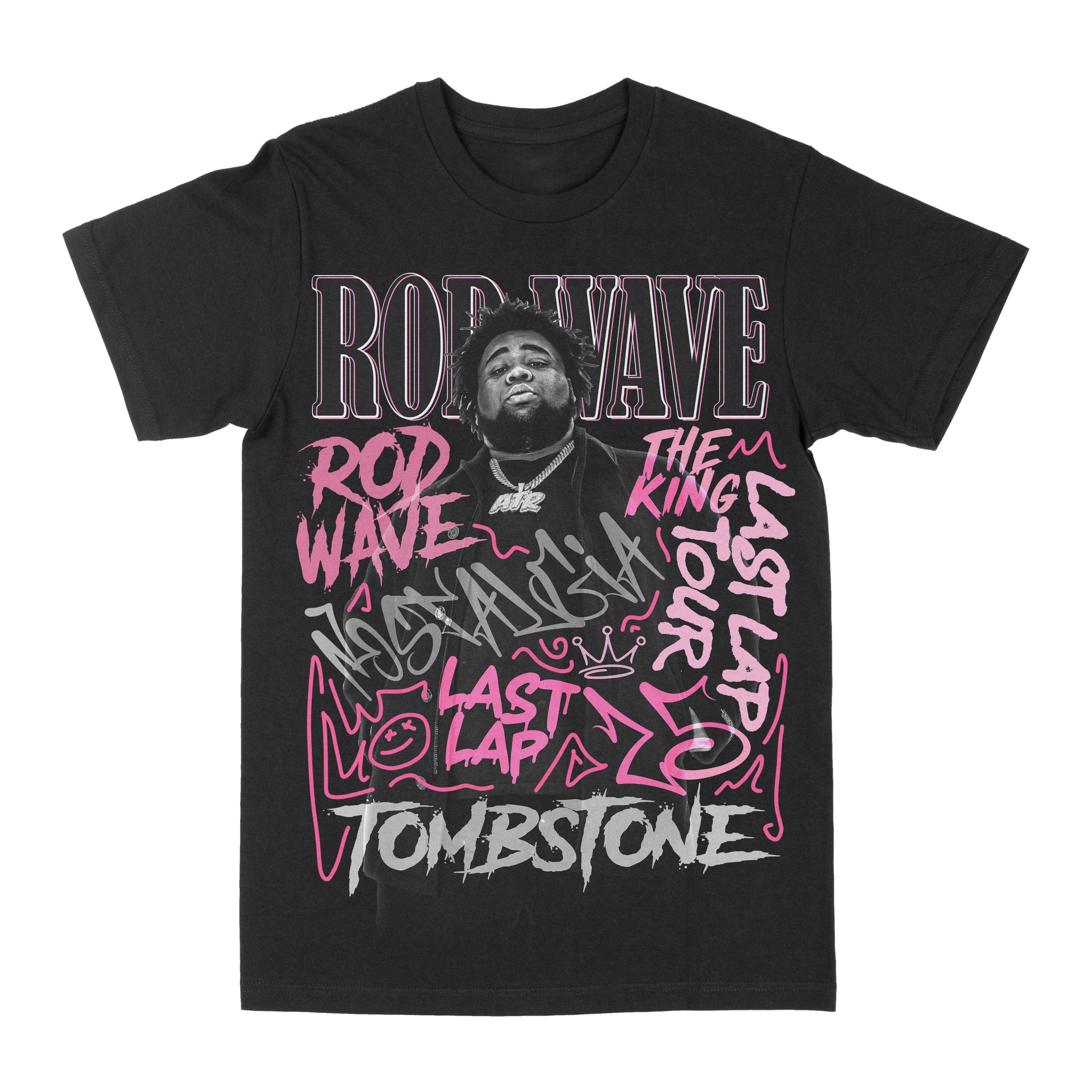 Rod Wave Last Lap Tour Graffiti Graphic Shirt