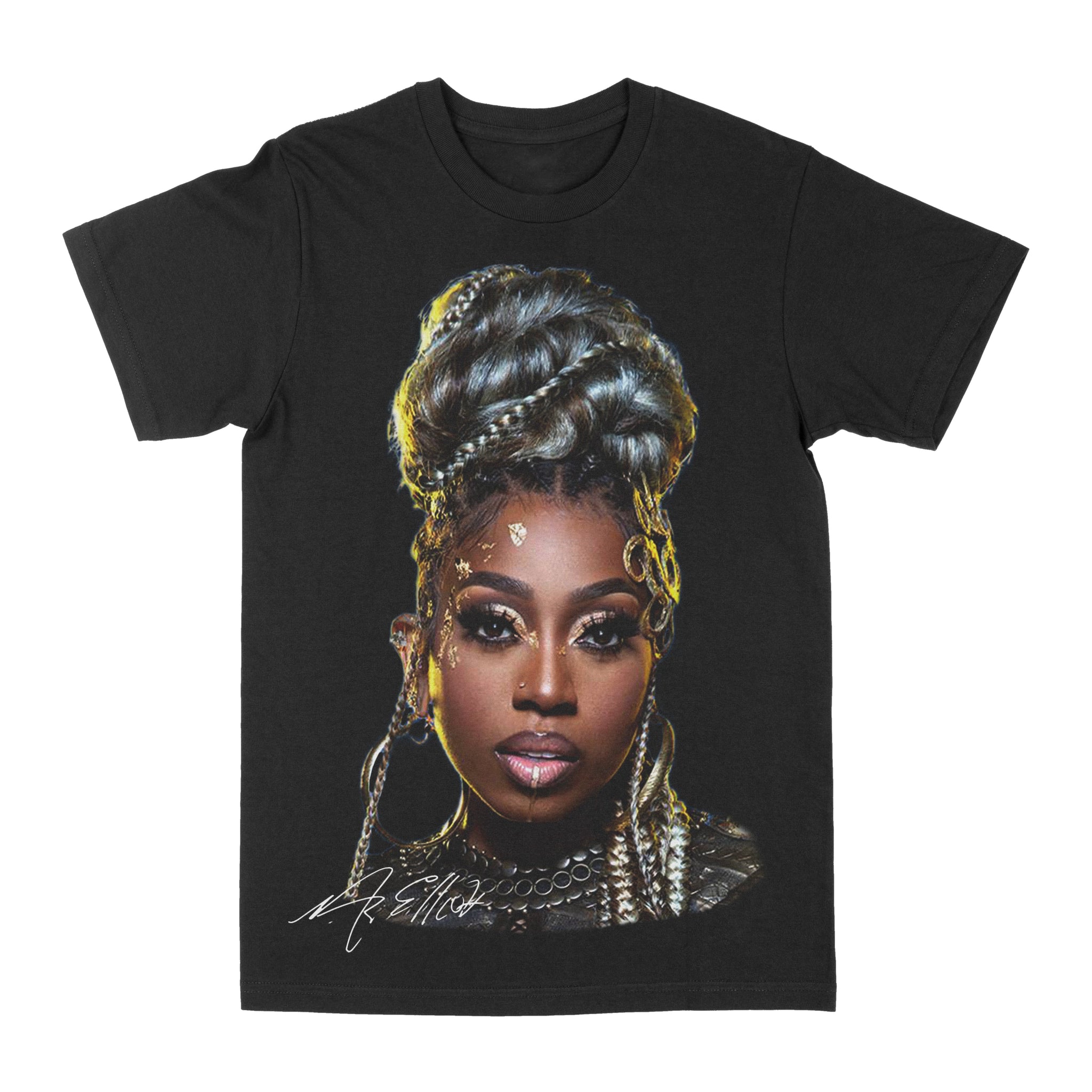 Missy Elliott Big Face Graphic Shirt