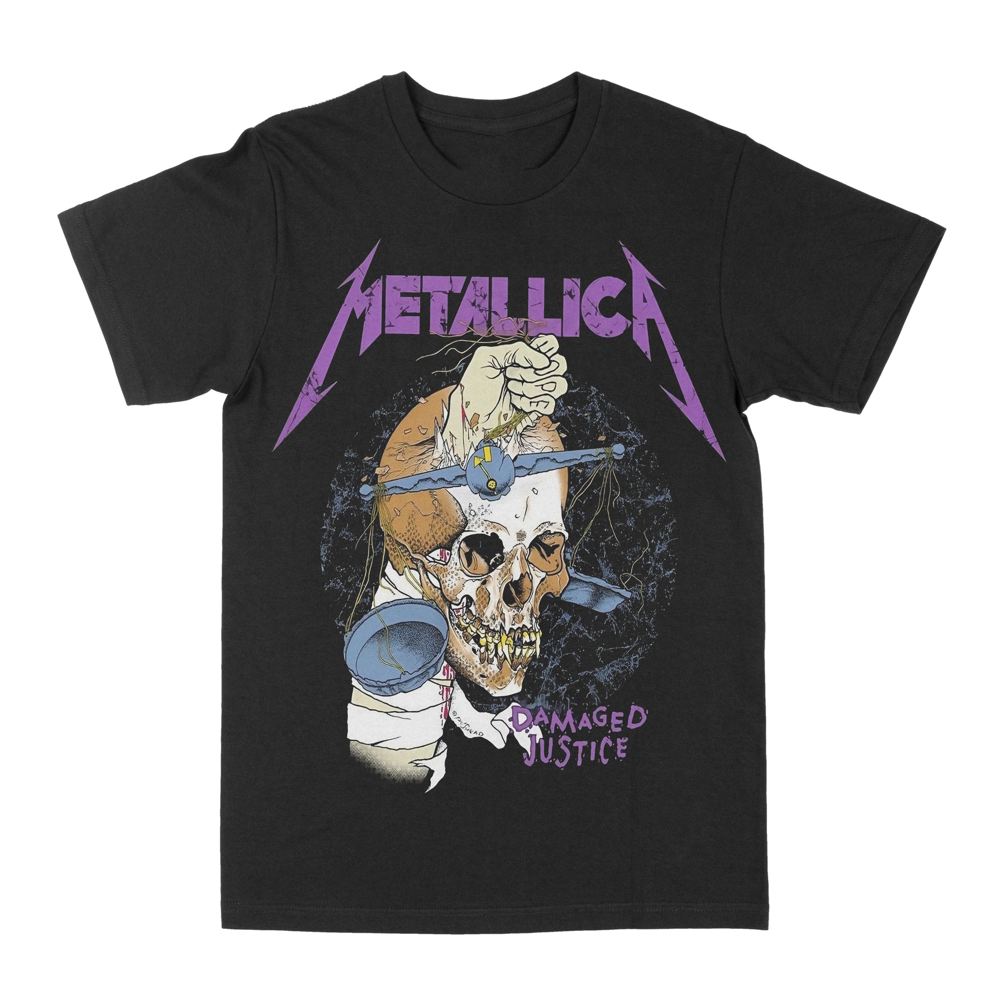 Metallica Damaged Justice Graphic Shirt