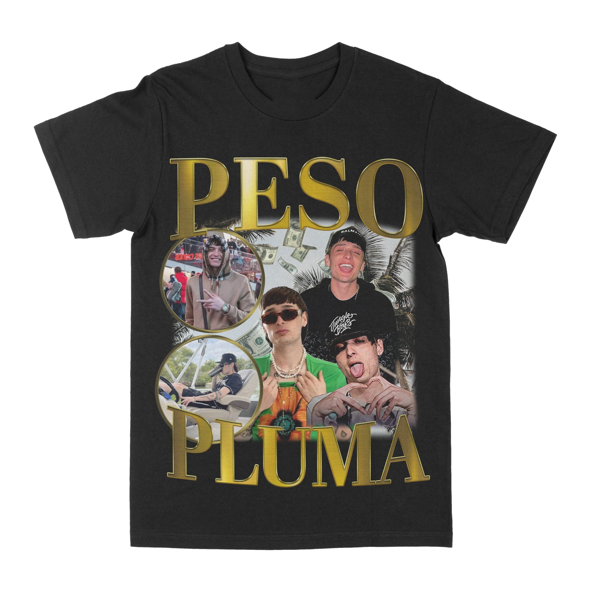 Peso Pluma Gold Graphic Shirt