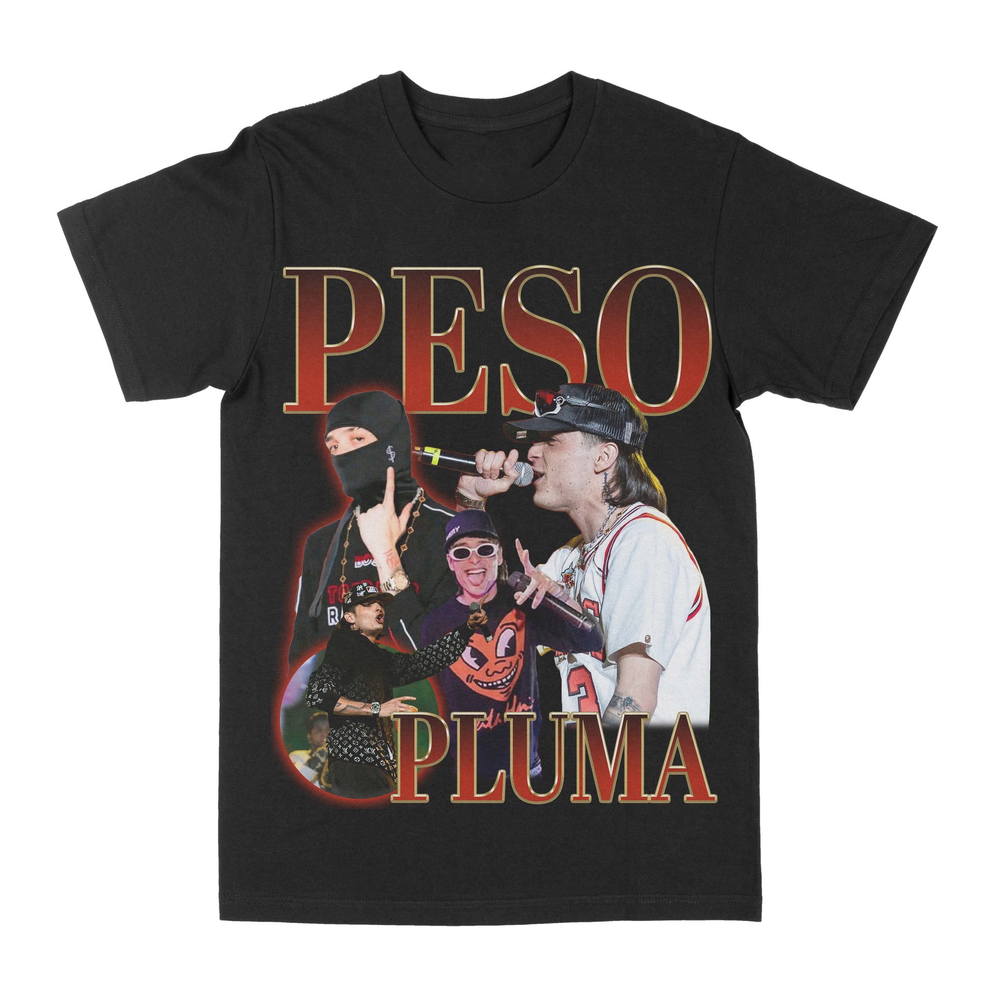 Peso Pluma Red Graphic Shirt