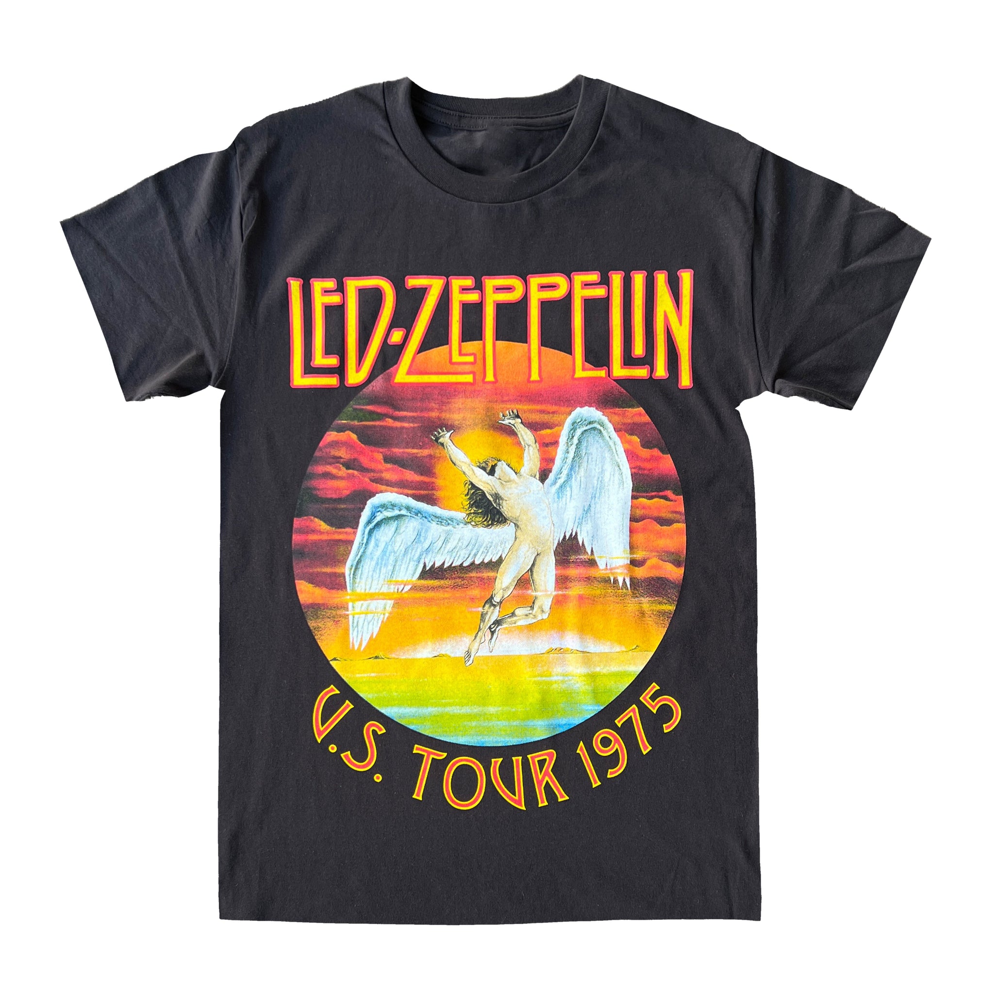 Led Zeppelin Tour 1975 Graphic Shirt
