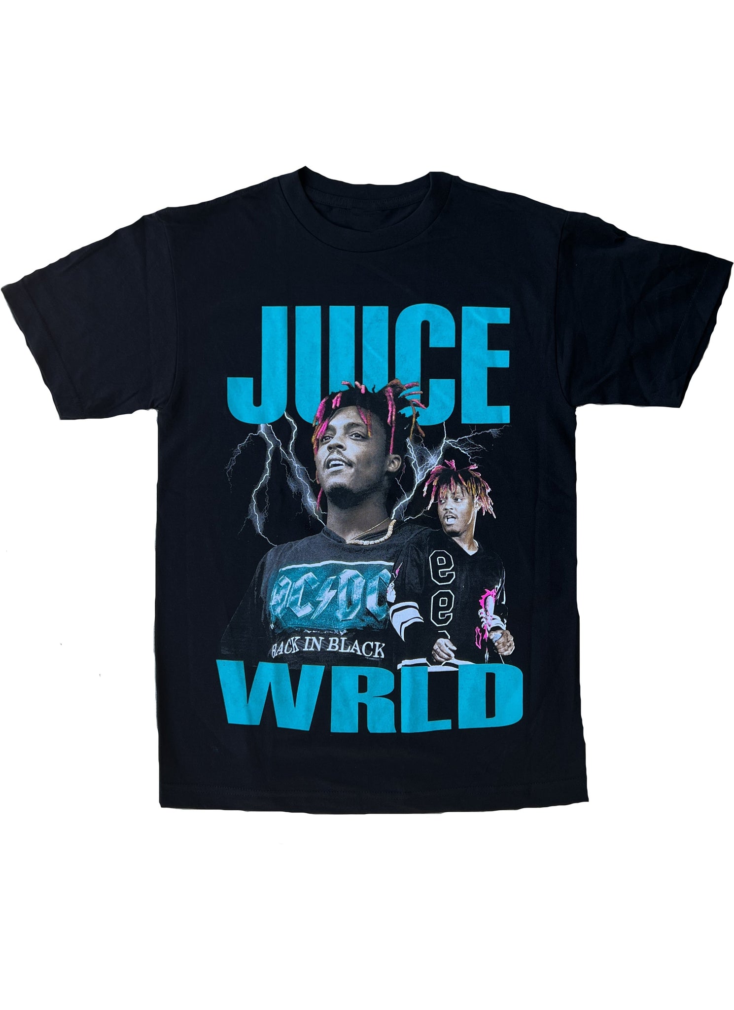 Juice Wrld Back In Black Graphic Shirt