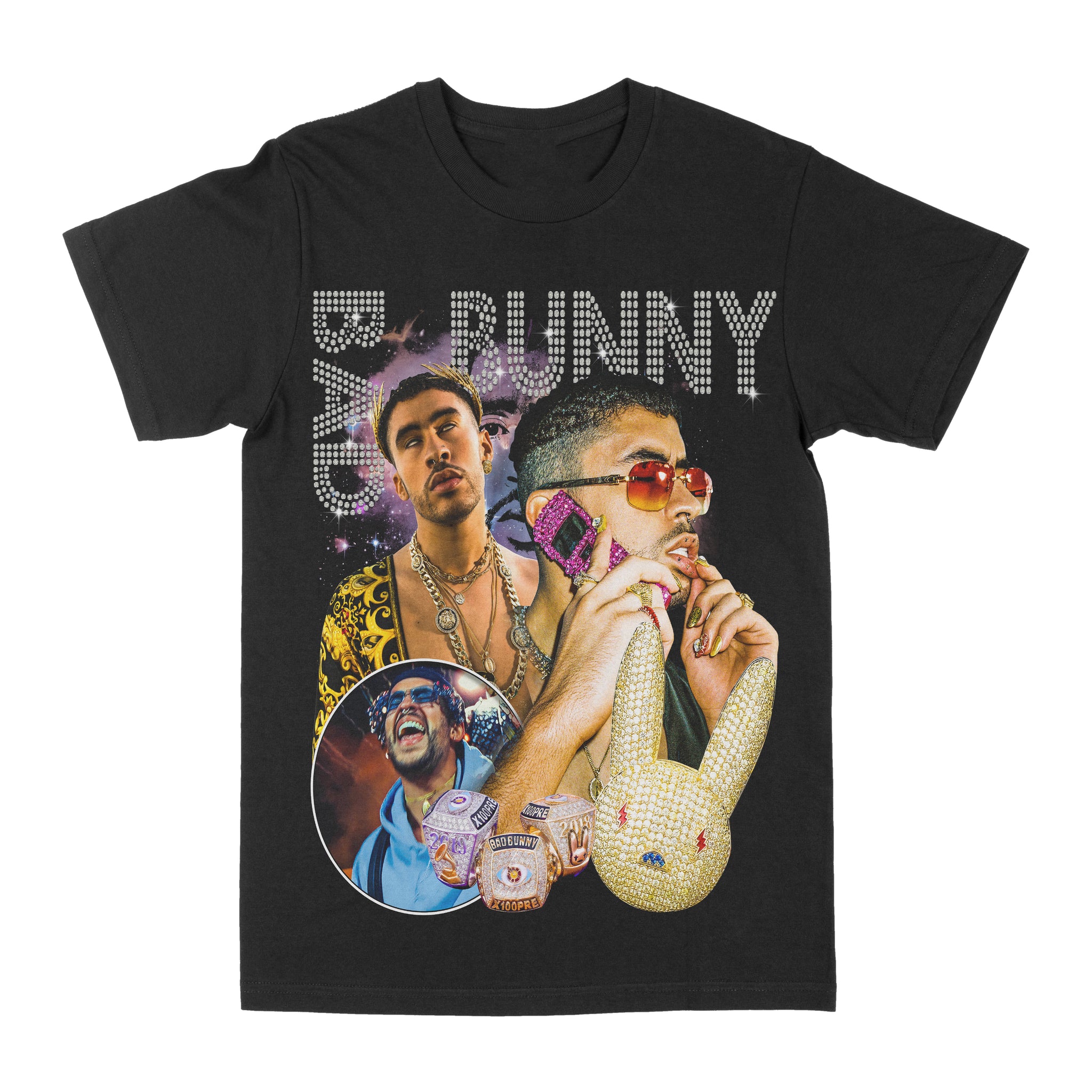 Bad Bunny Bling Graphic Shirt