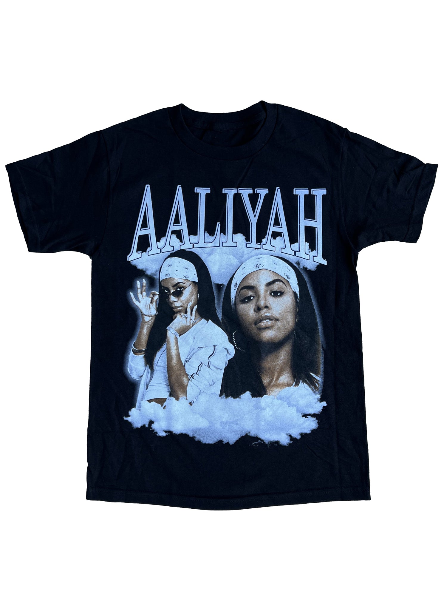 Aaliyah Clouds Graphic Shirt