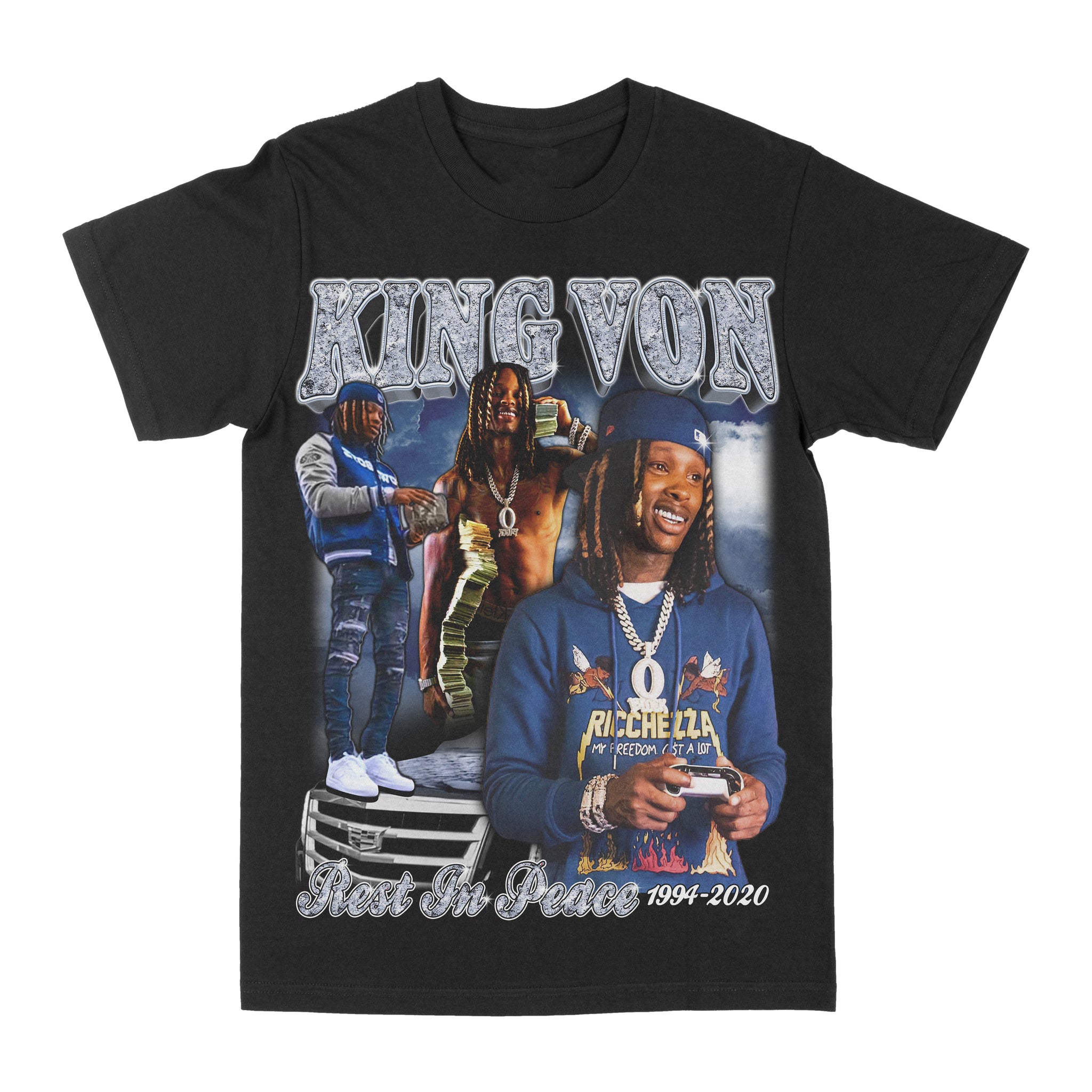 King Von Rip Graphic Shirt