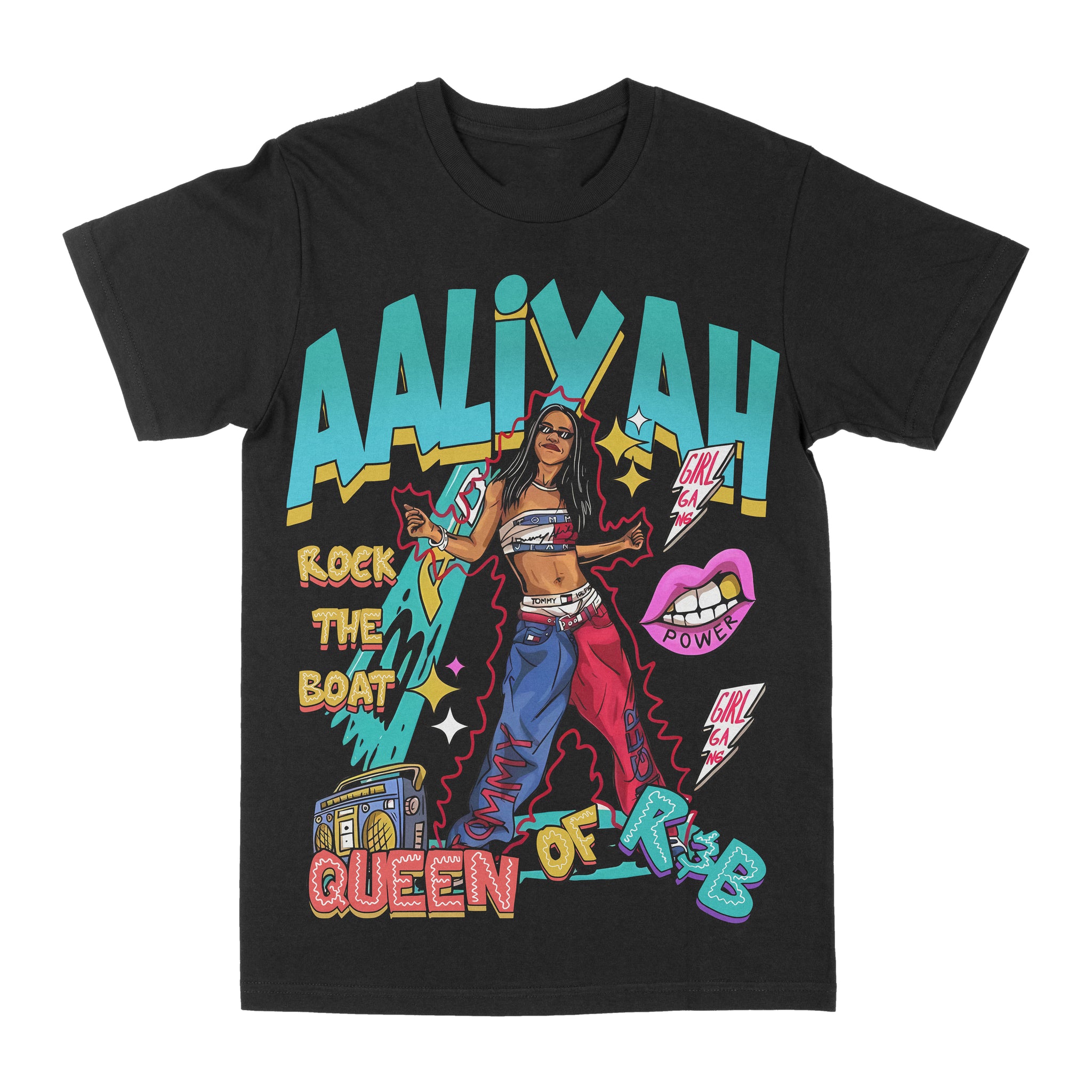 Aaliyah Rock The Boat Graphic Shirt