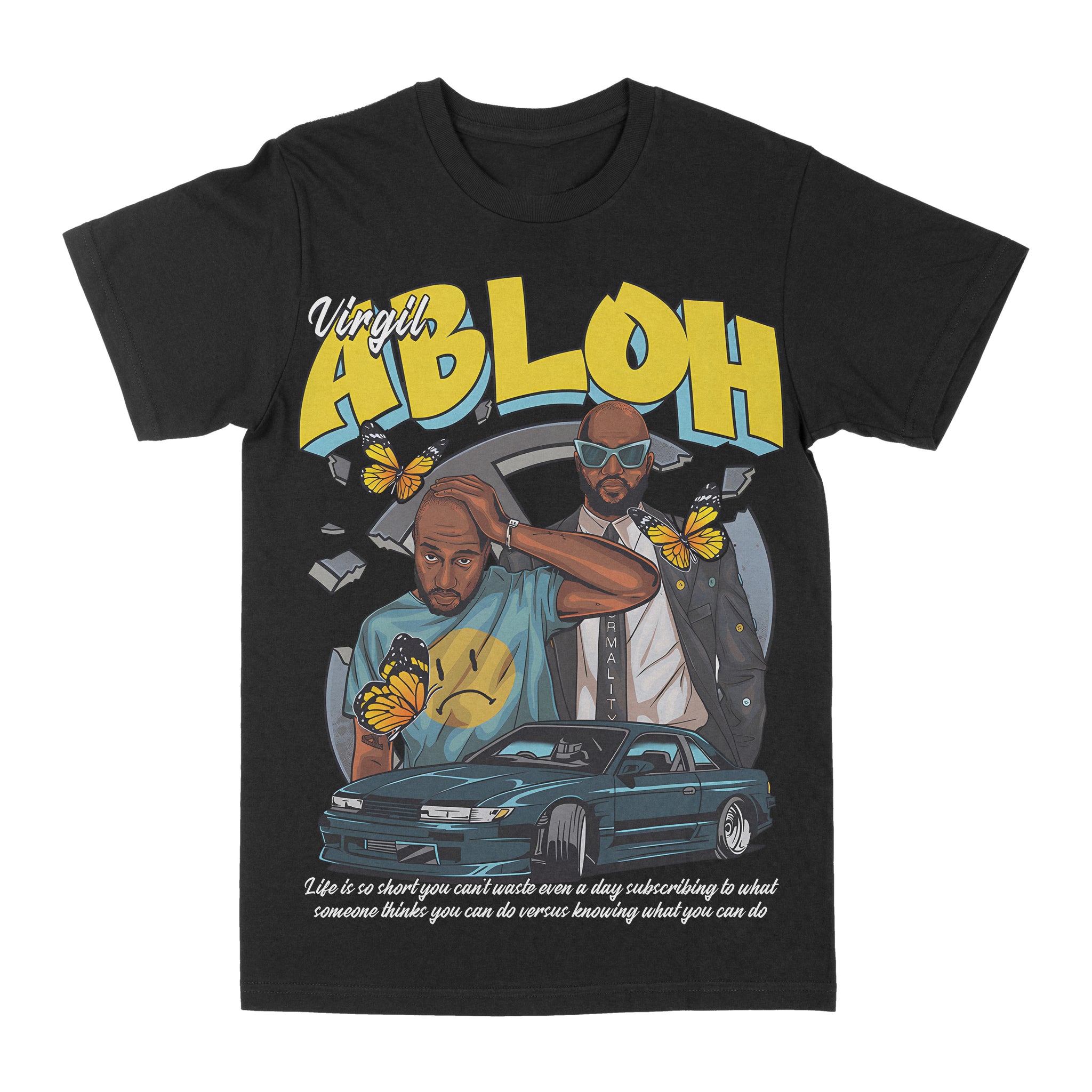 Virgil Abloh Wasted Days Graphic Shirt