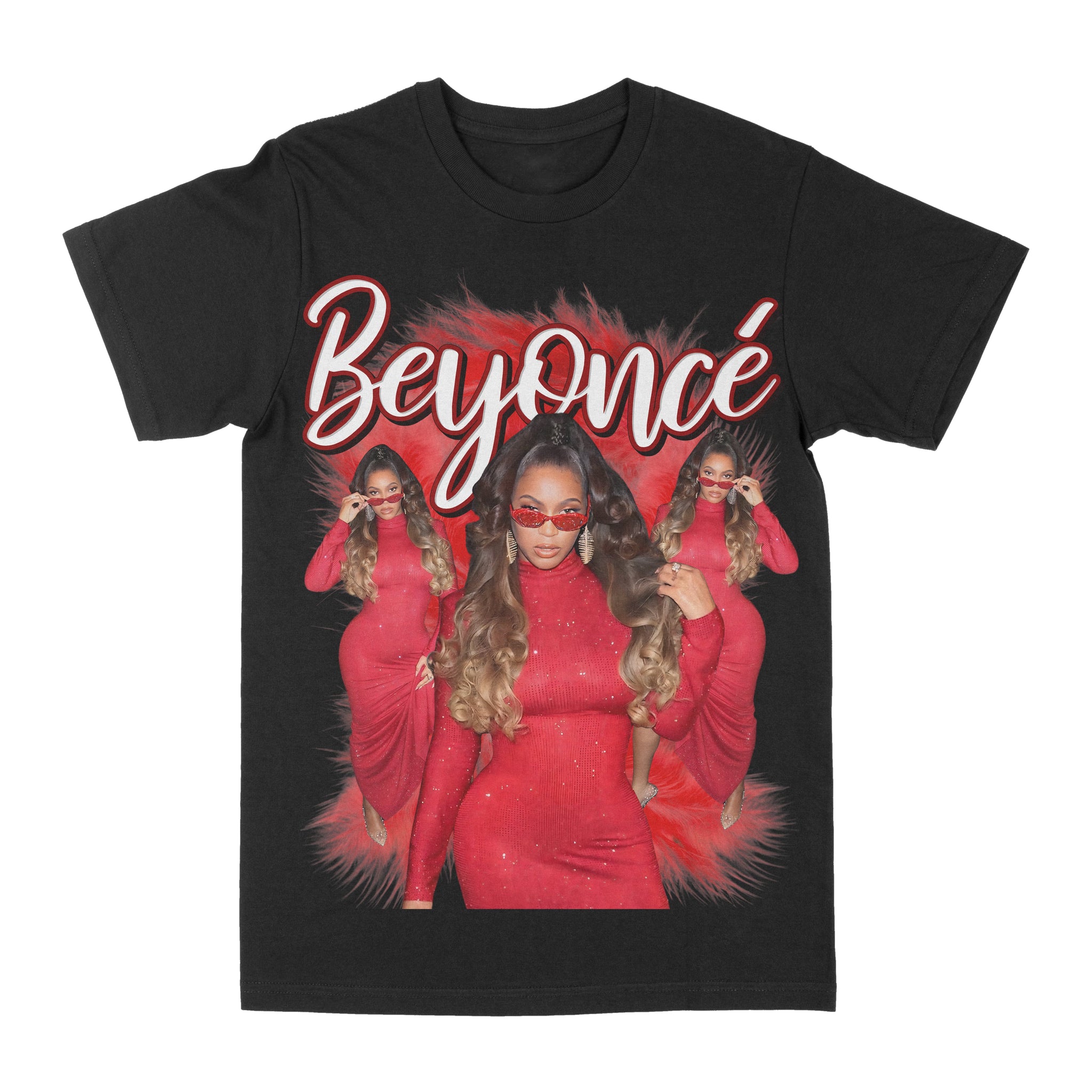 Beyonce Red Graphic Shirt