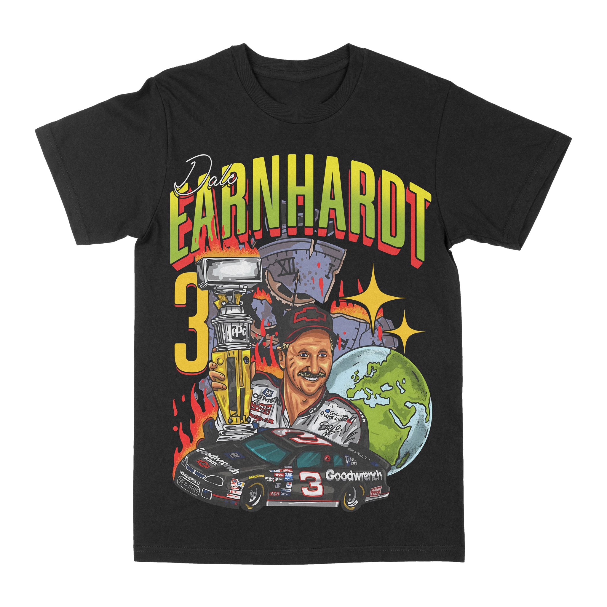 Dale Earnhardt World Graphic Shirt