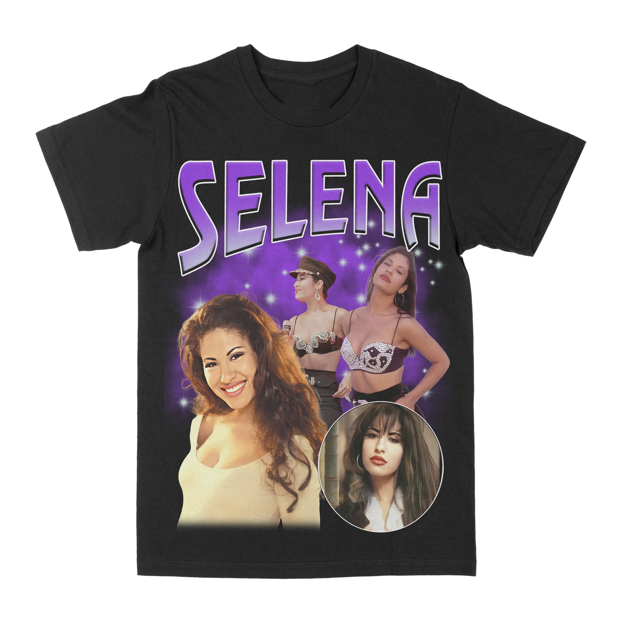 Selena Purple Graphic Shirt