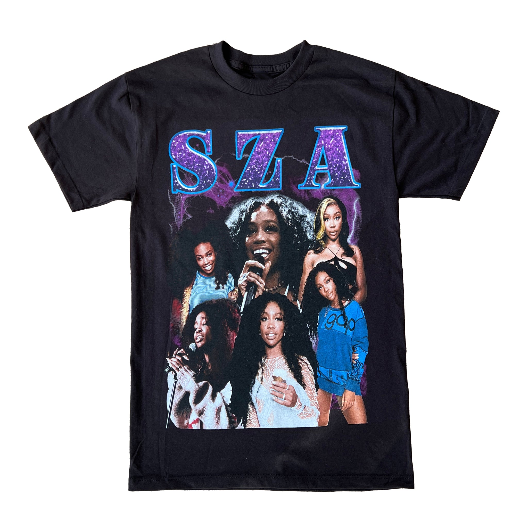 Sza Purple Graphic Shirt