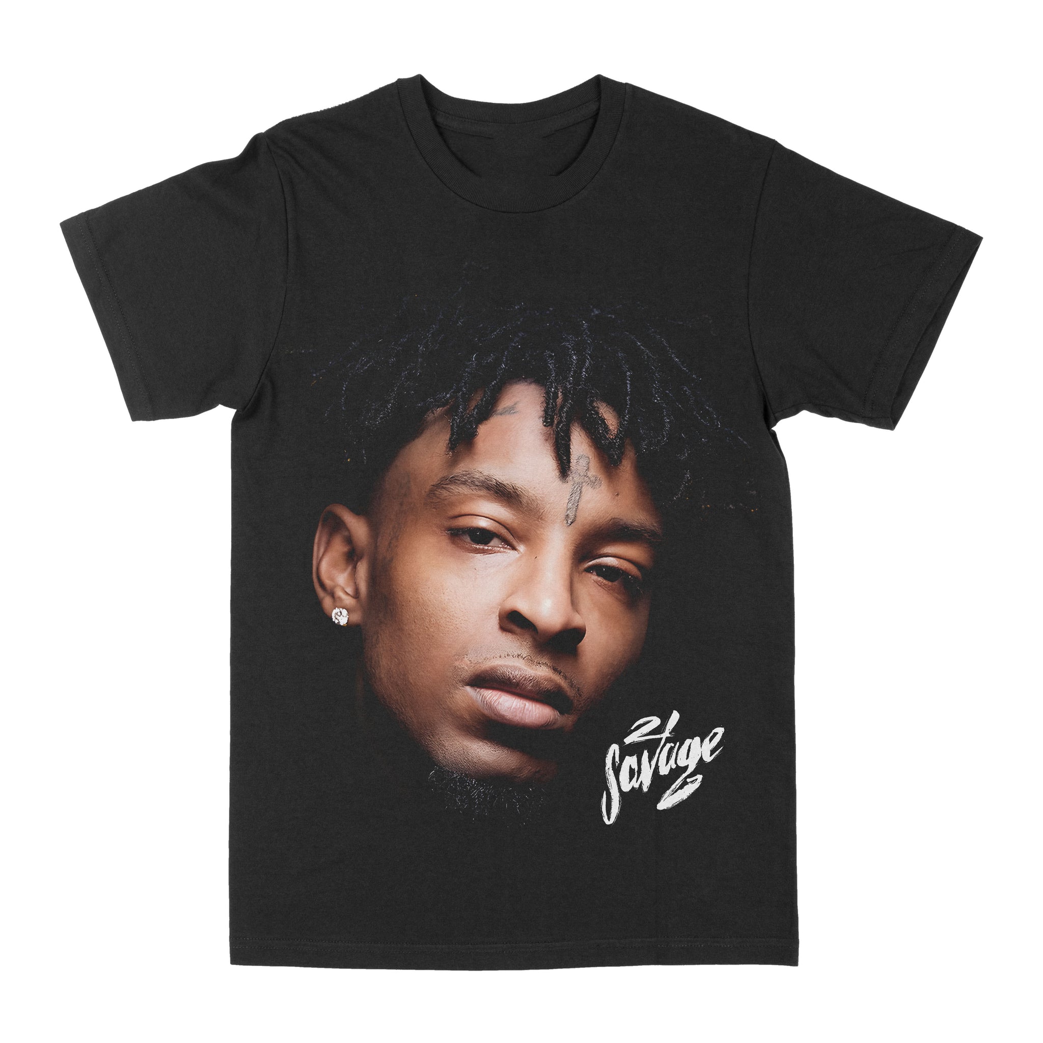 21 Savage Big Face Graphic Shirt