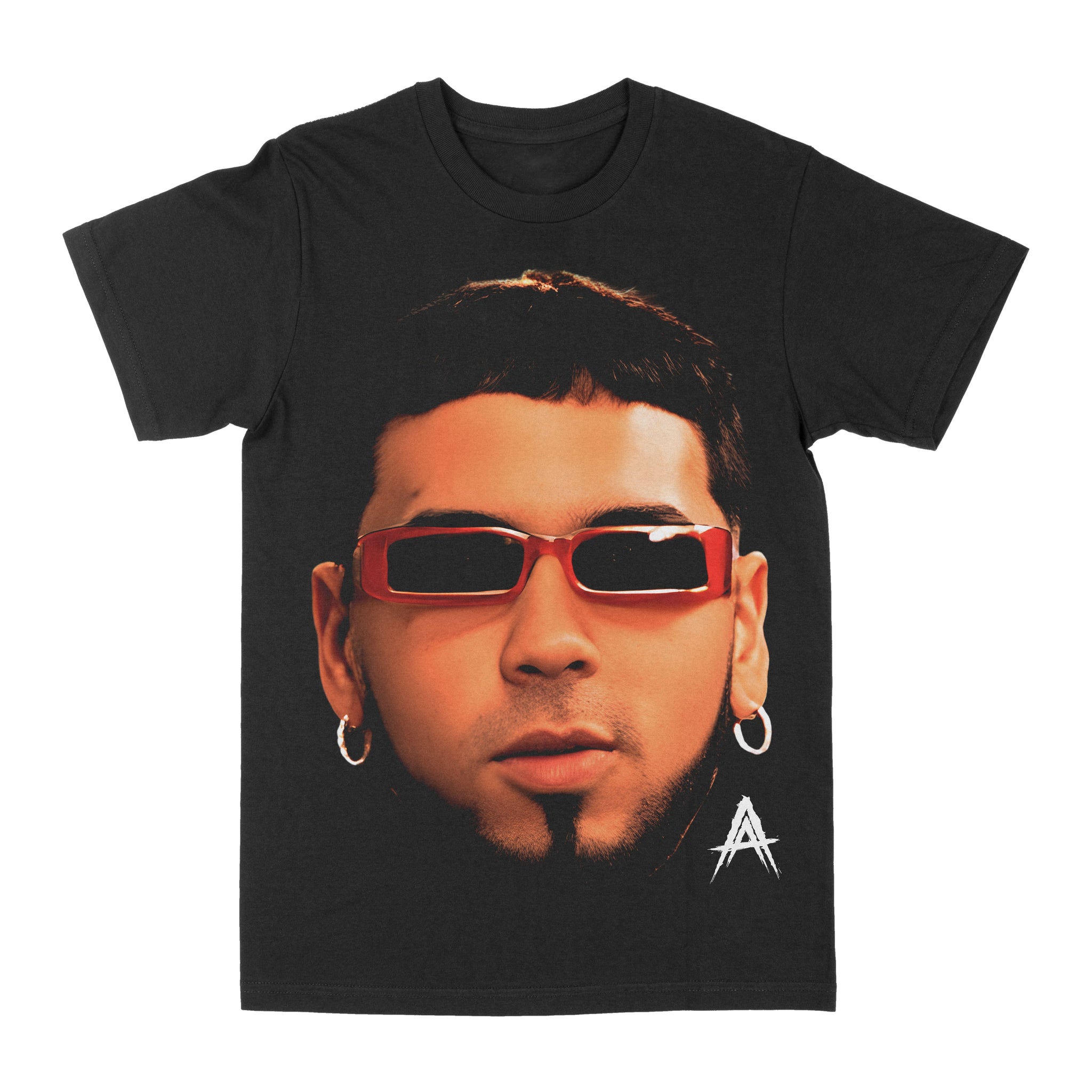 Anuel Aa Big Face Graphic Shirt