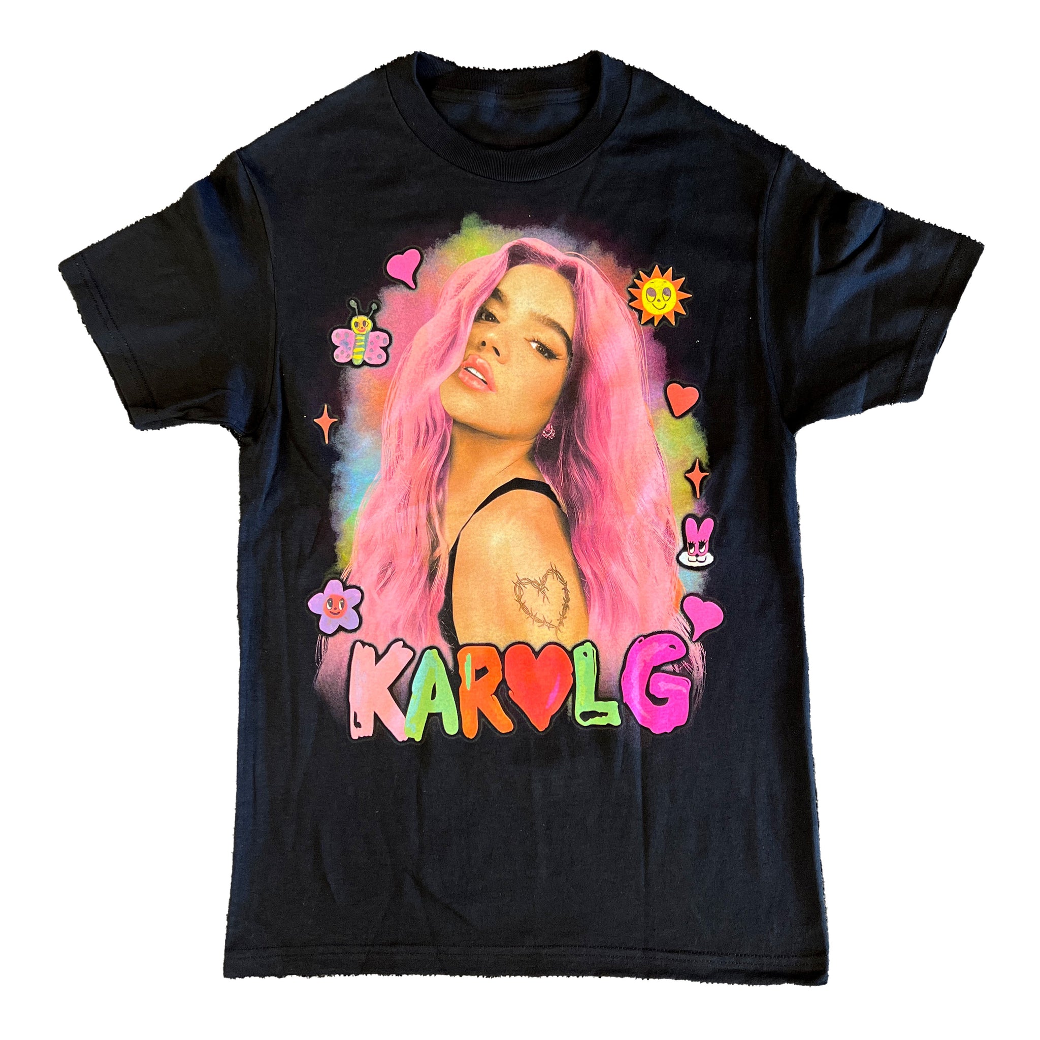Karol G Pink Graphic Shirt