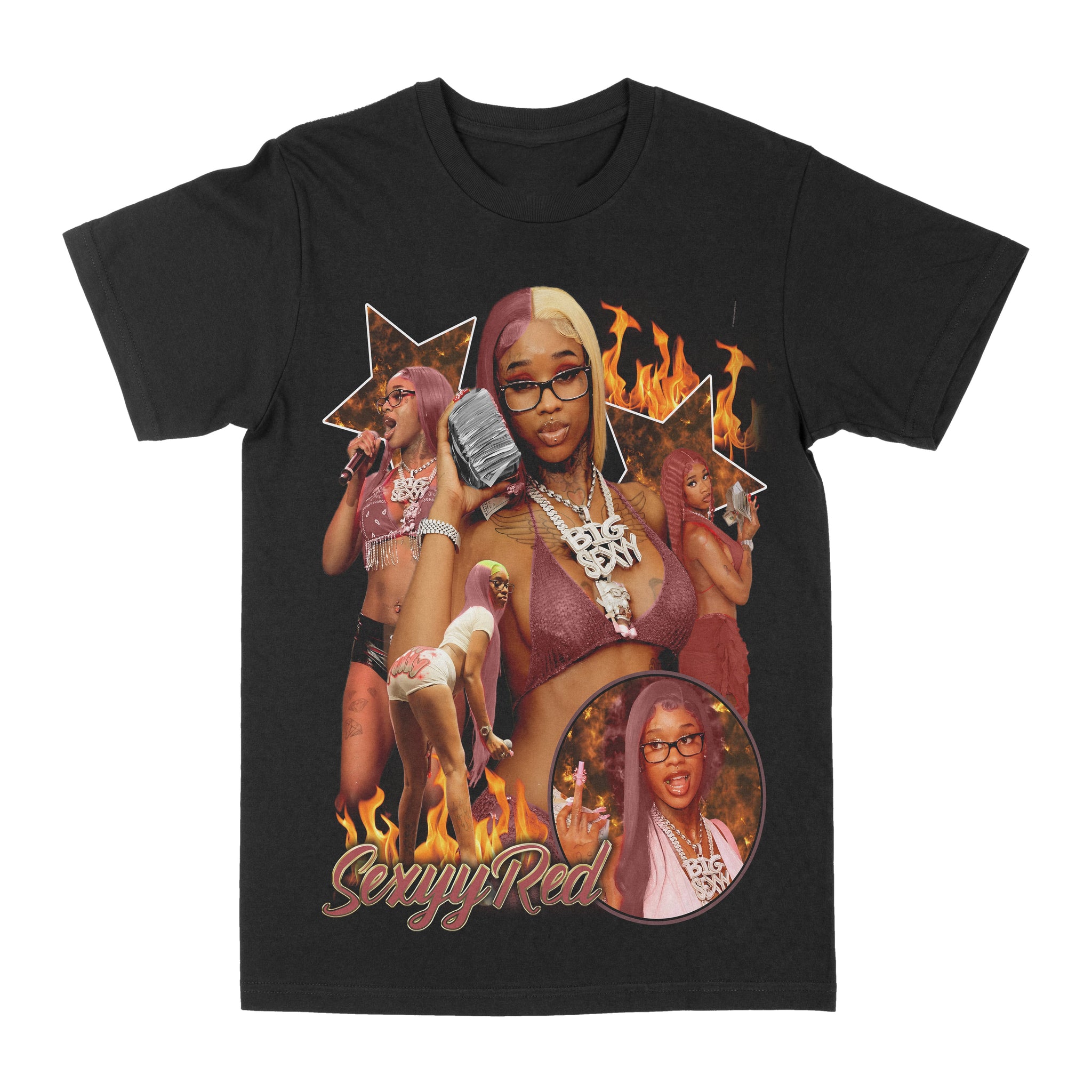 Sexyy Red Stacks Graphic Shirt