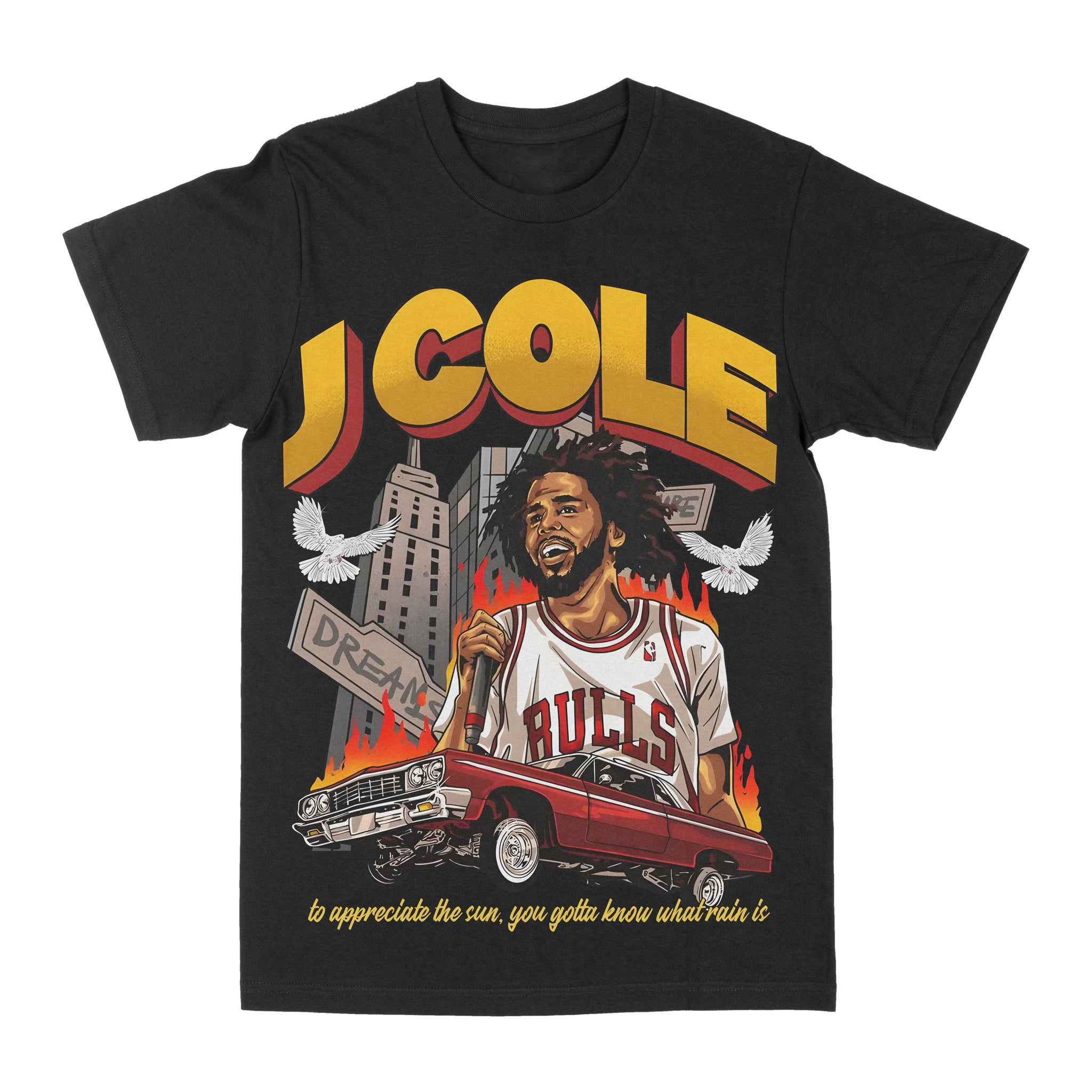 J. Cole Chicago Graphic Shirt