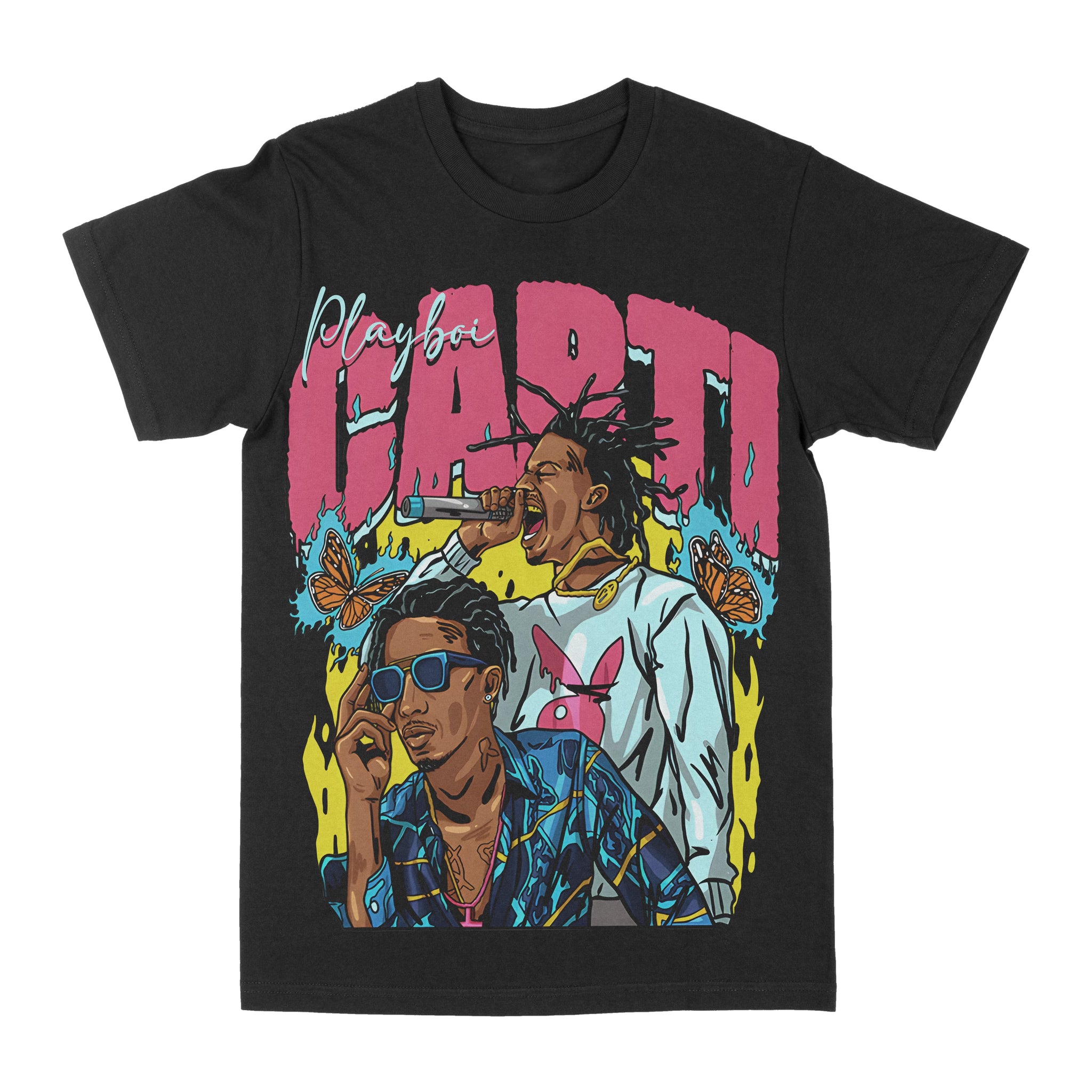 Playboi Carti Butterflies Graphic Shirt
