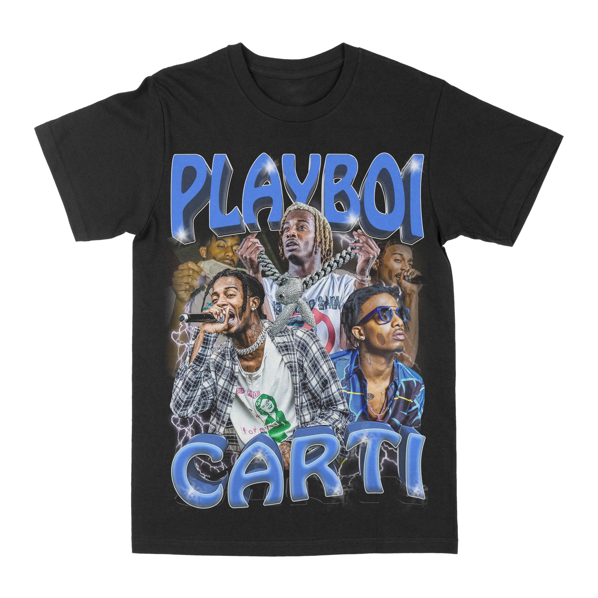 Playboi Carti Blue Graphic Shirt