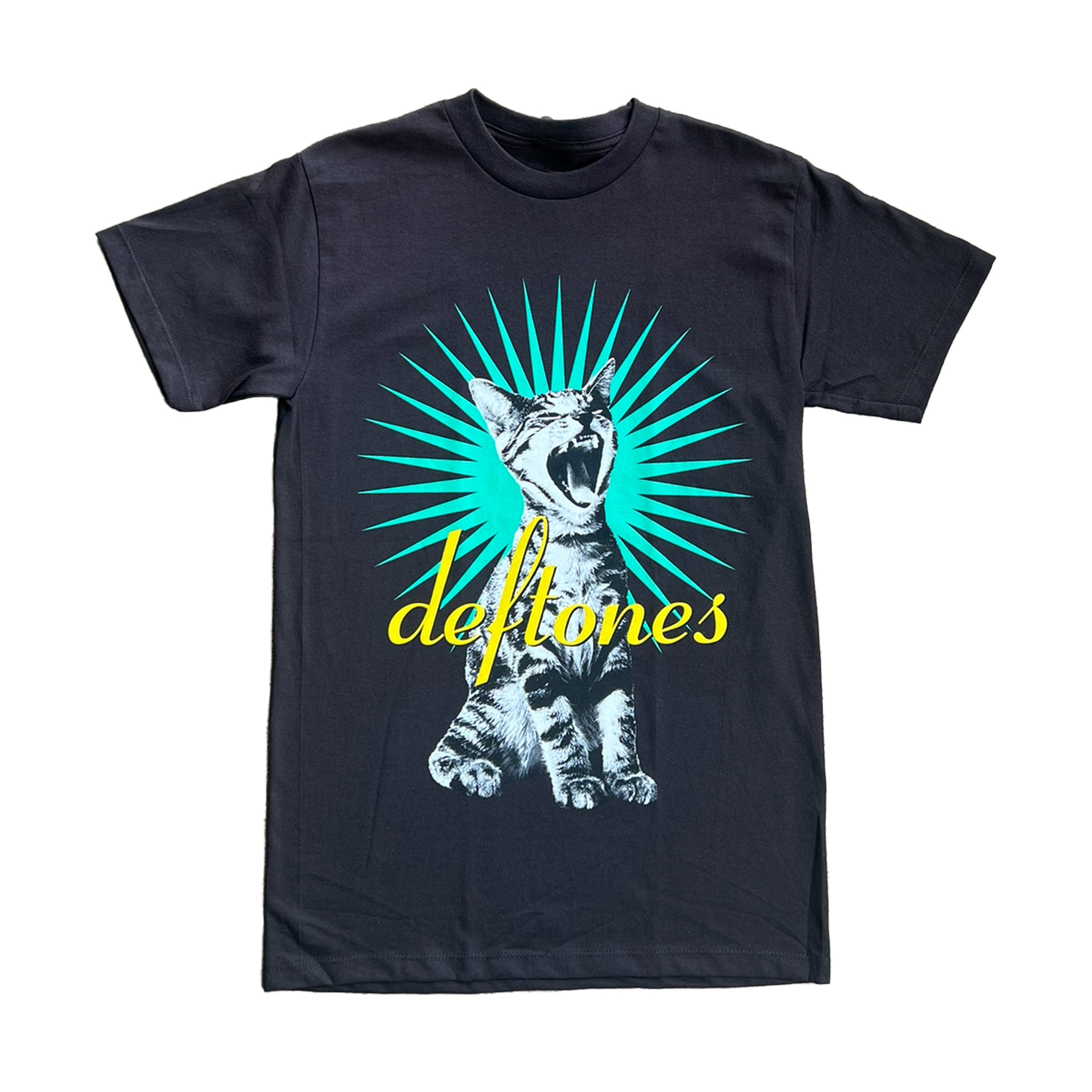Deftones Cat Graphic Shirt