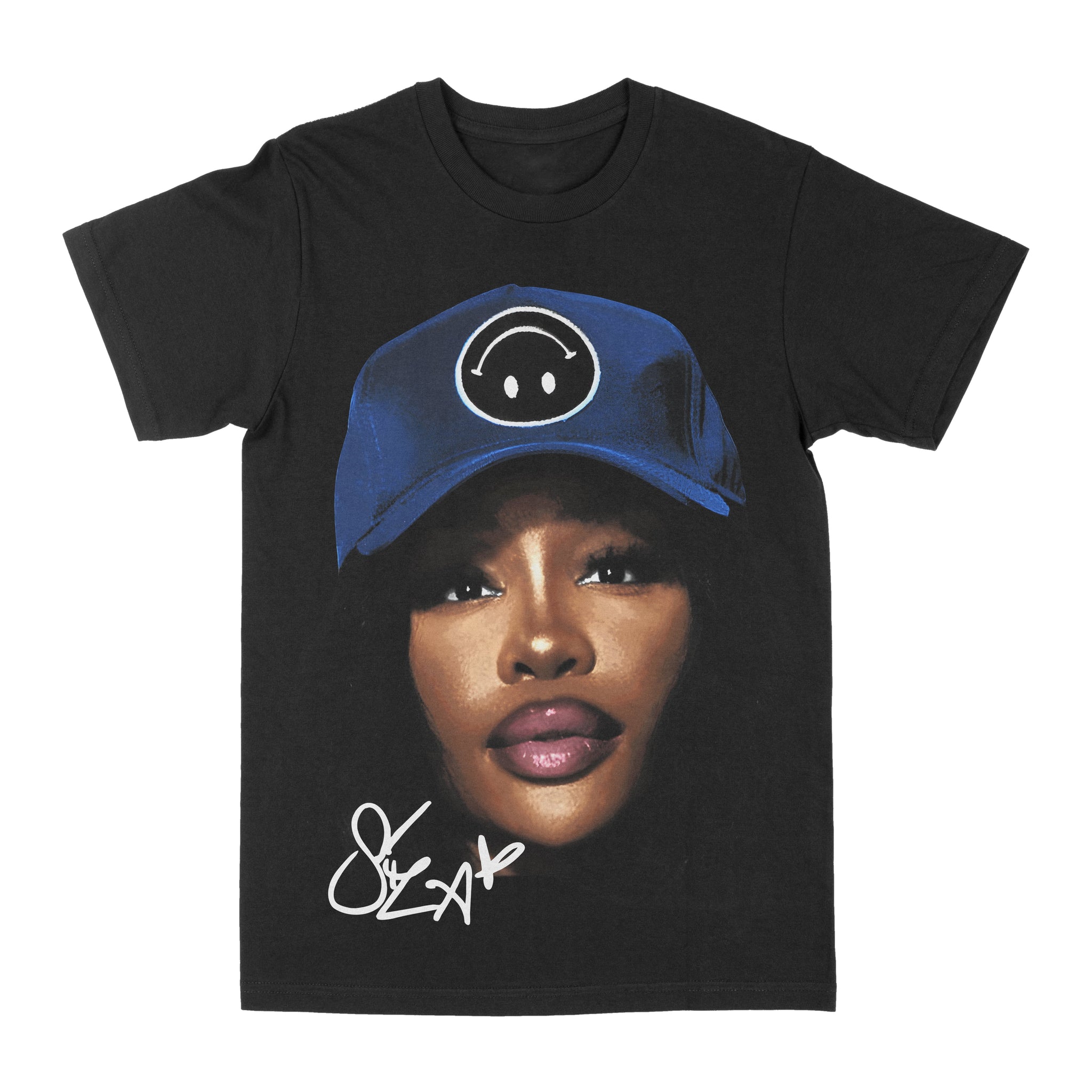 Sza Smiley Big Face Graphic Shirt