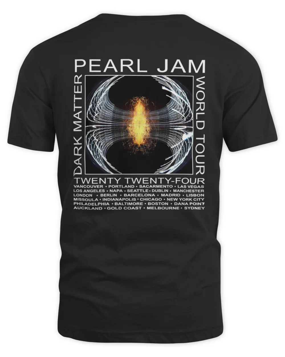 Pearl Jam Dm Box Tour Shirt