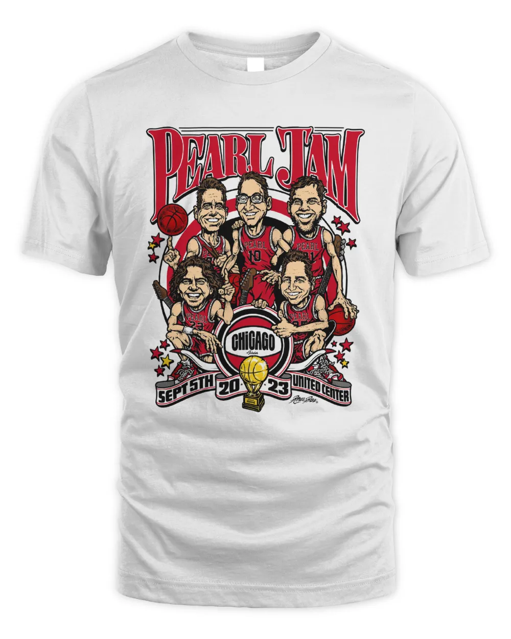 Pearl Jam Chicago United Center Shirt