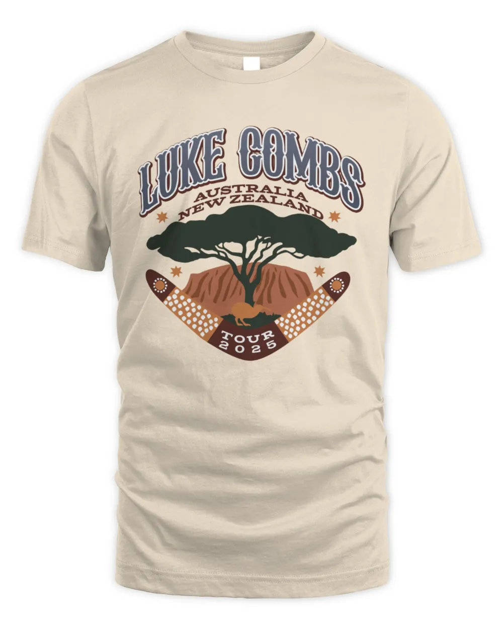 Luke Combs Merch Luke Combs Tour 2025 Boomerang Shirt