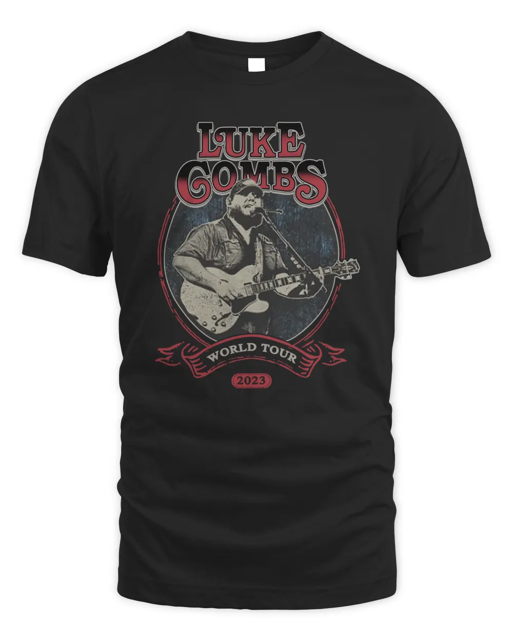 Luke Combs Merch World Tour Photo Shirt
