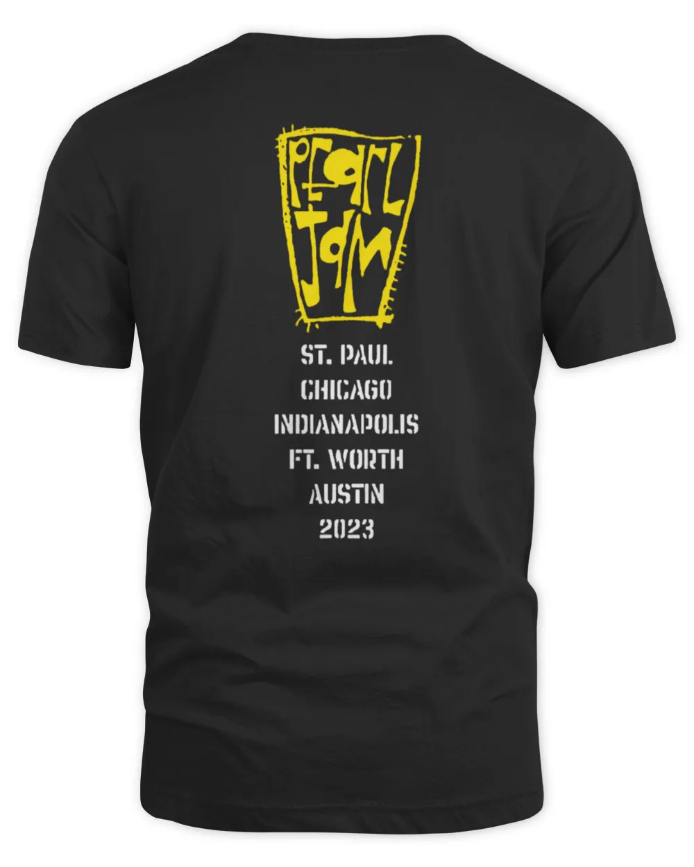 Pearl Jam Merch Store Pearl Jam Vs Rat Tour Shirt