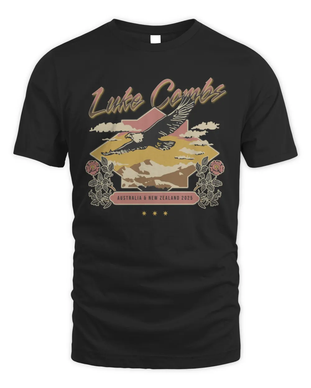 Luke Combs Tour 2025 Eagle Shirt