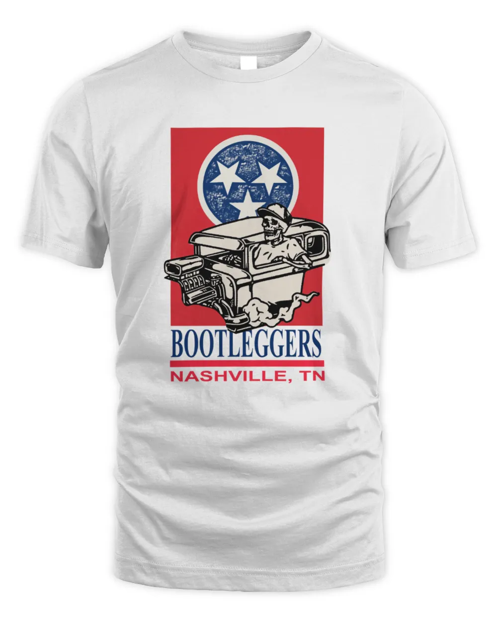 Official Luke Combs Hot Rod Skeleton Shirt