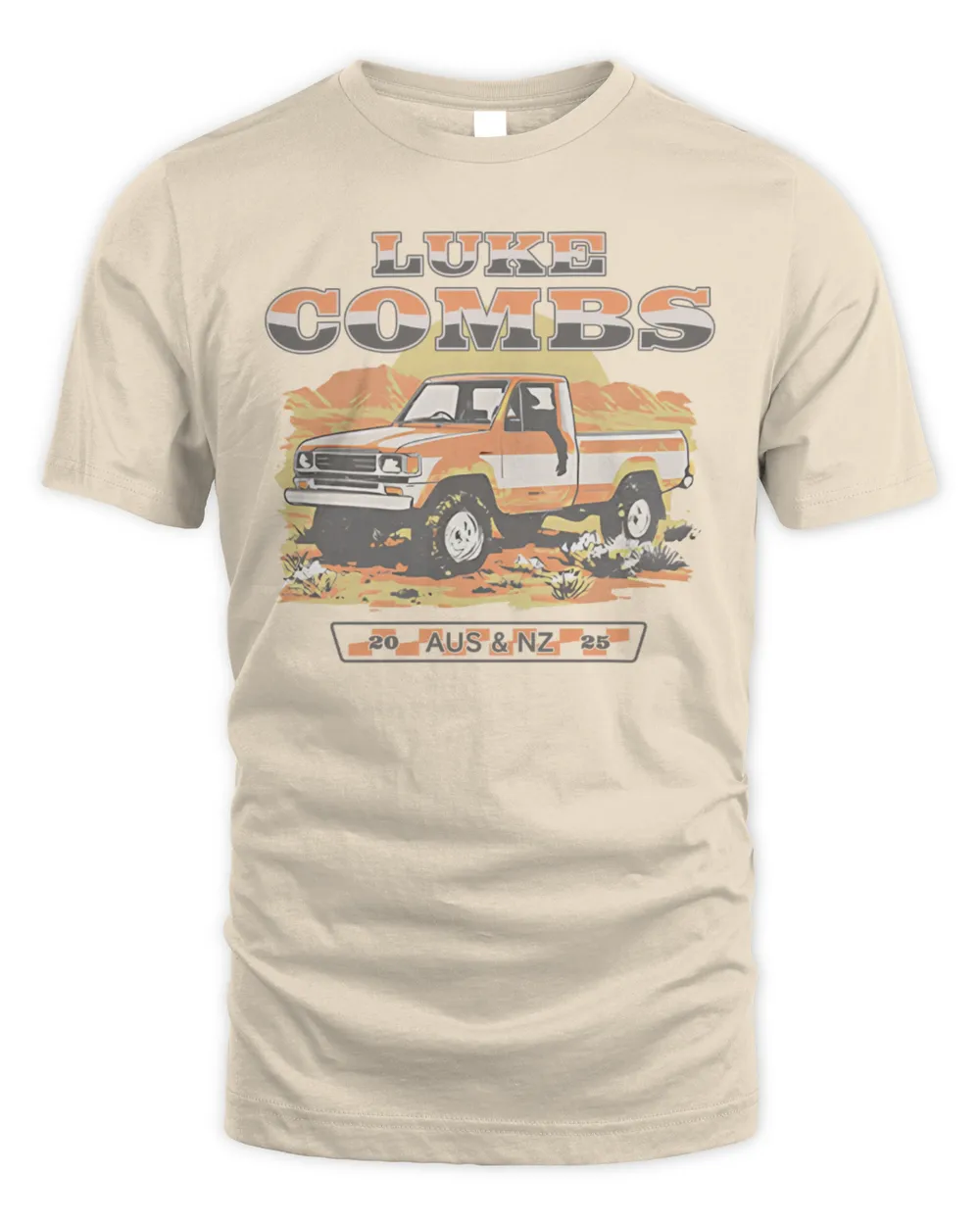 Luke Combs Merch Tour 2025 Truck Shirt
