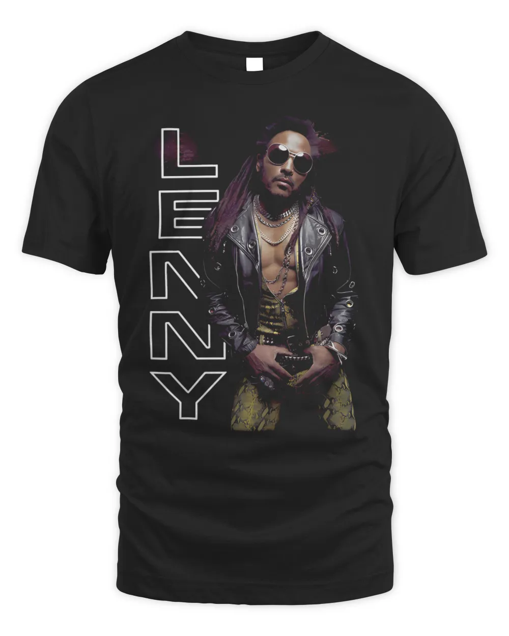 Lenny Kravitz Merch PortraiShirt