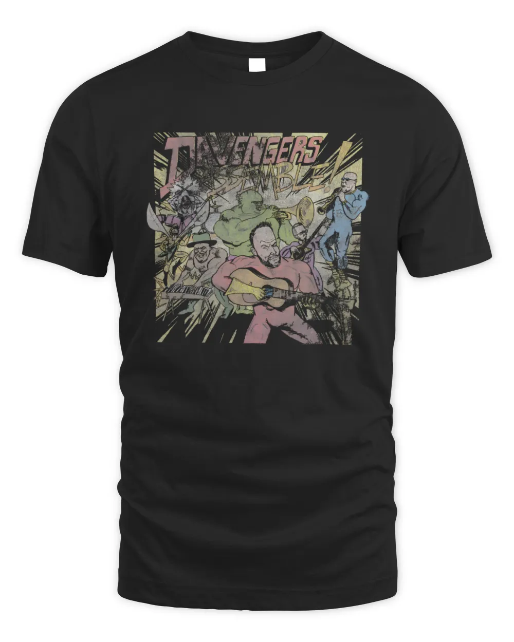 Official Dave Matthews Merch Davengers Shirt