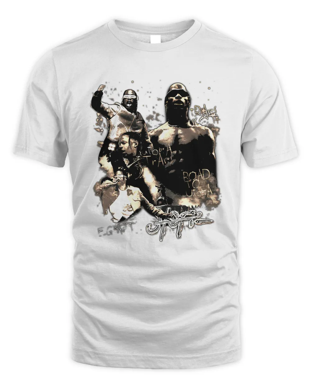 Aged Archive Merch Camiseta Travis Scott Utopia Shirt