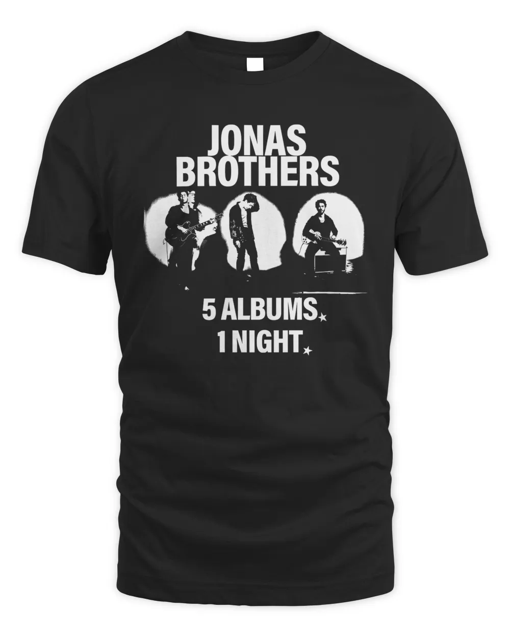 Jonas Brothers Merch Blackandwhite Shirt