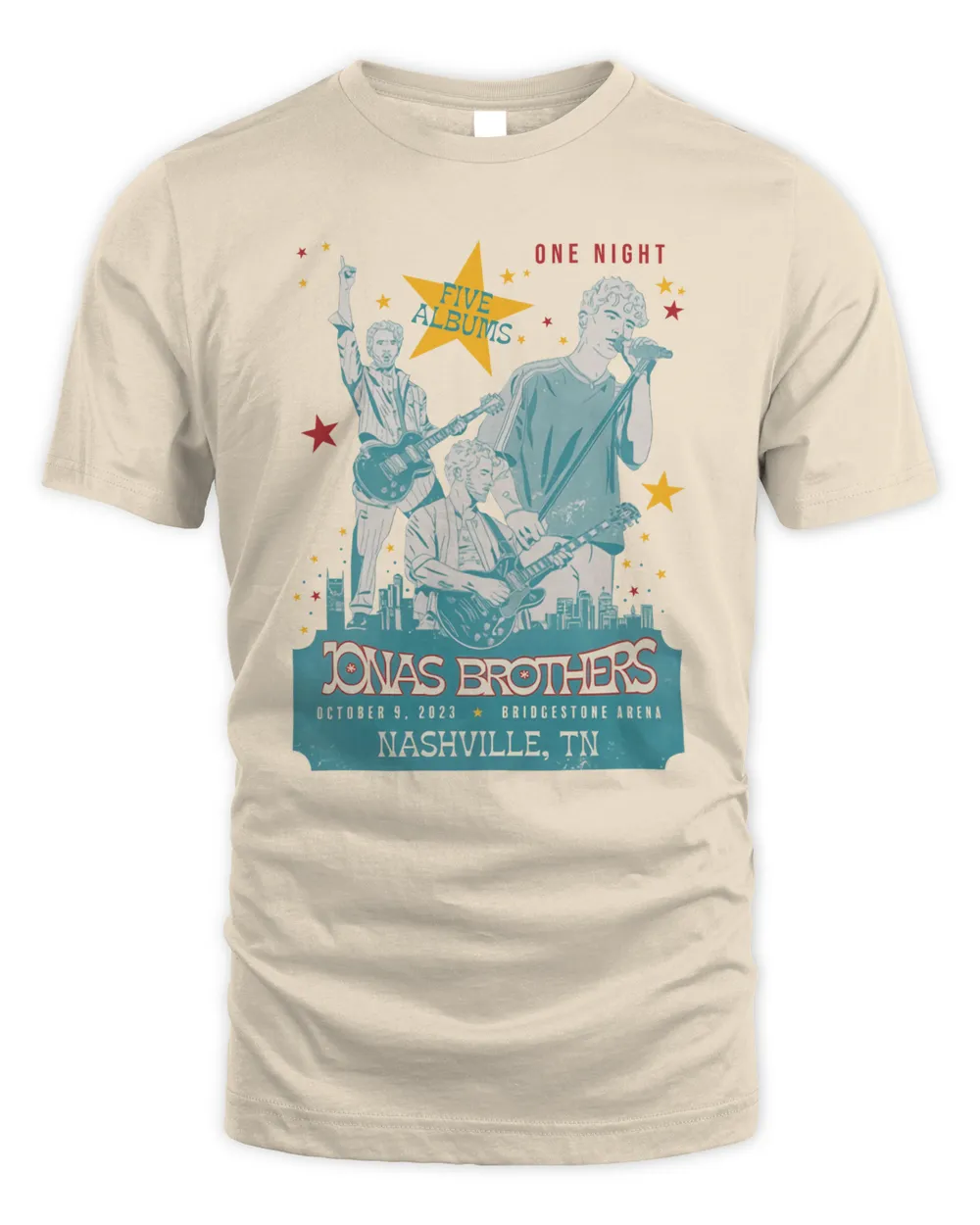 Official Jonas Brothers Nashville Shirt