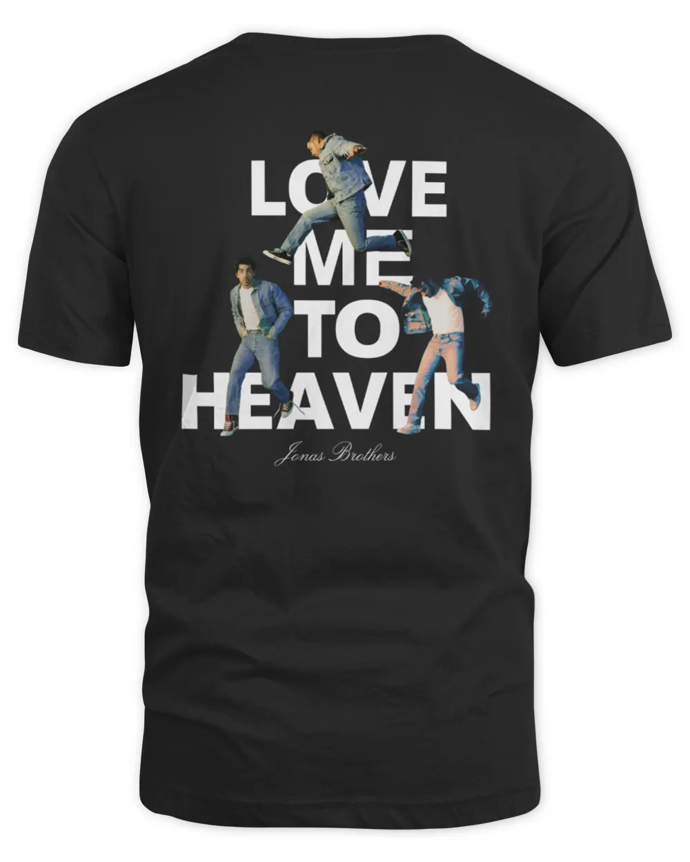 Jonas Brothers Official Shop Love Me To Heaven Single Shirt