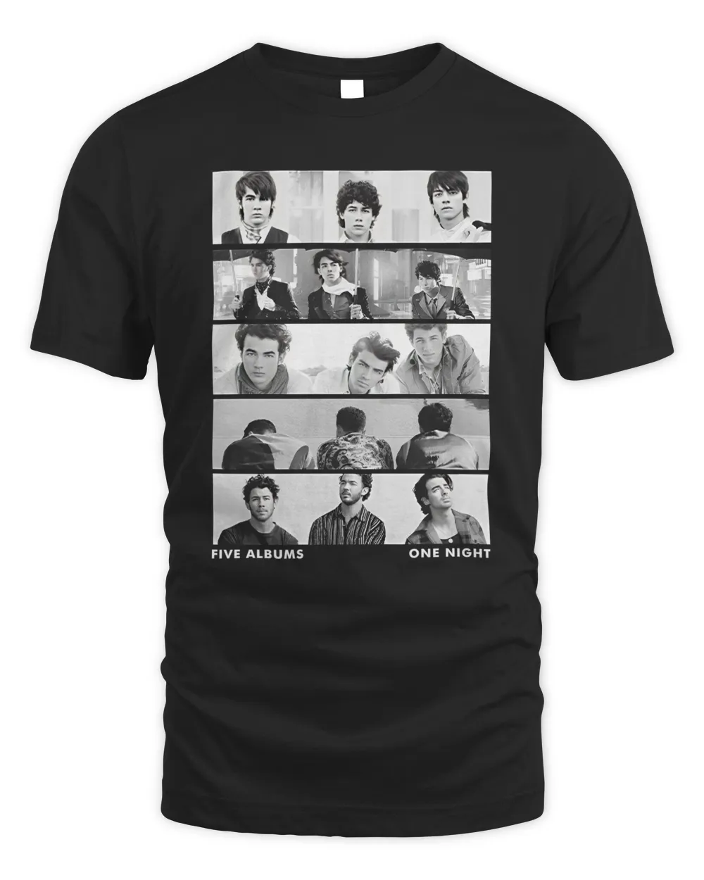 Jonas Brothers The Tour Merch The Tracklist Shirt