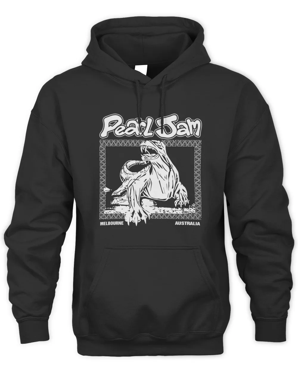 Pearl Jam Melbourne Merch Melbourne Au Bunyip Hoodie