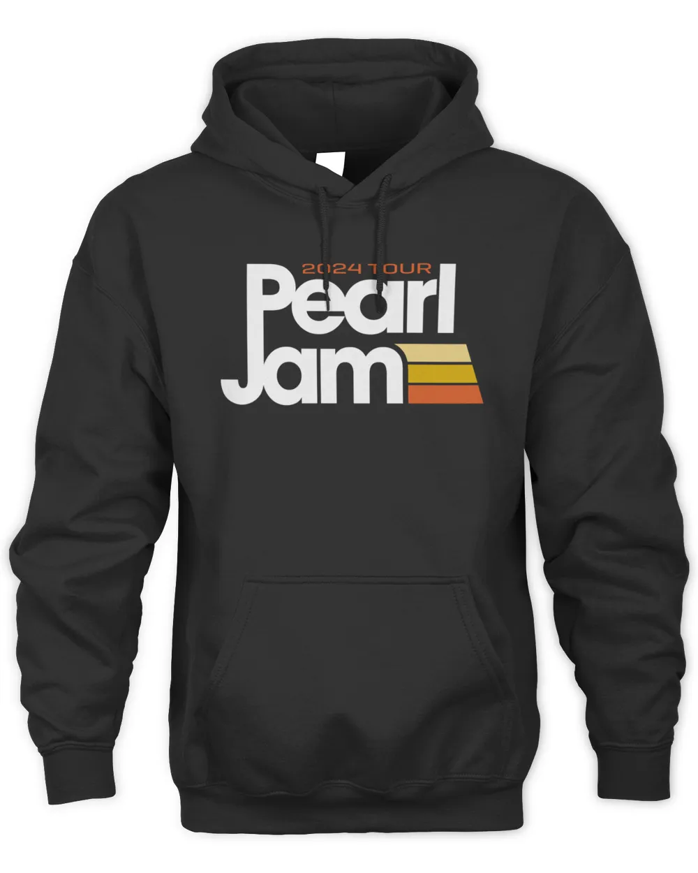 Ohana Fest X Pearl Jam Merch Retro Tour Hoodie