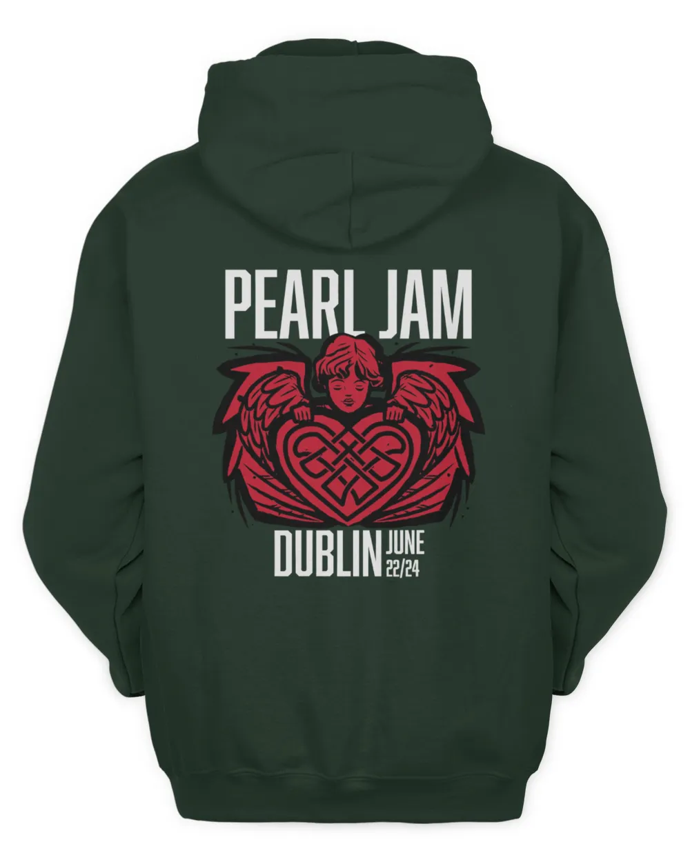 Pearl Jam Merch Dublin June 22 Hoodie