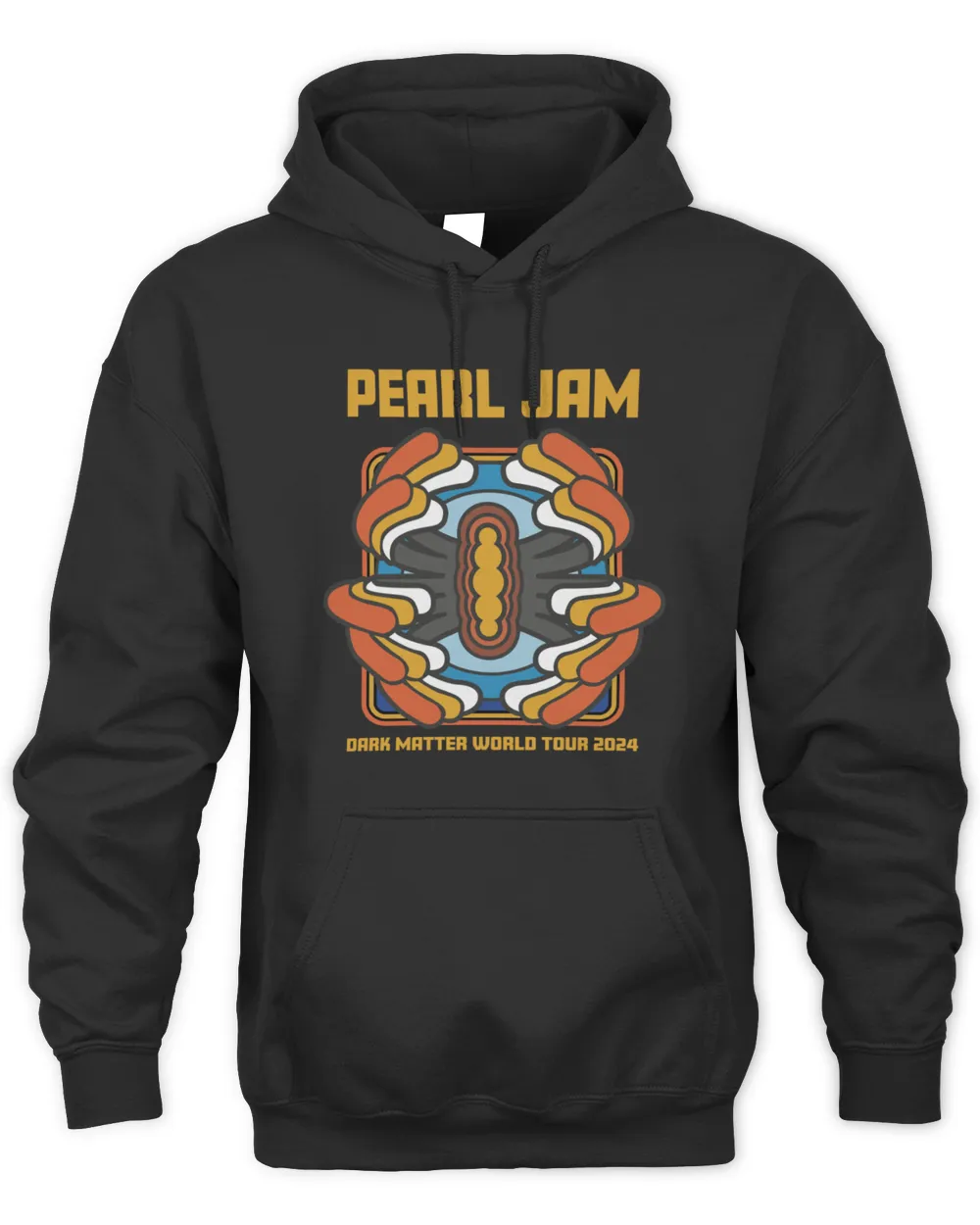 Pearl Jam Merch Dark Matter World Tour Hoodie