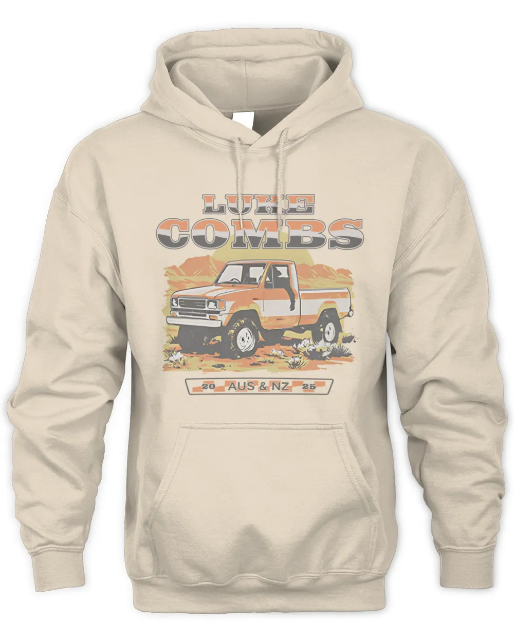 Luke Combs Merch Tour 2025 Truck Hoodie