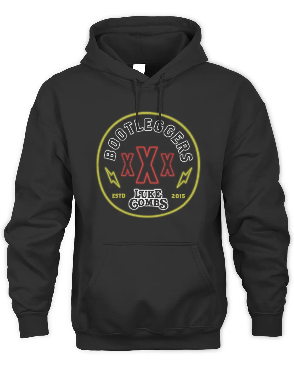 Official Luke Combs Merch Bootleggers Logo Hoodie