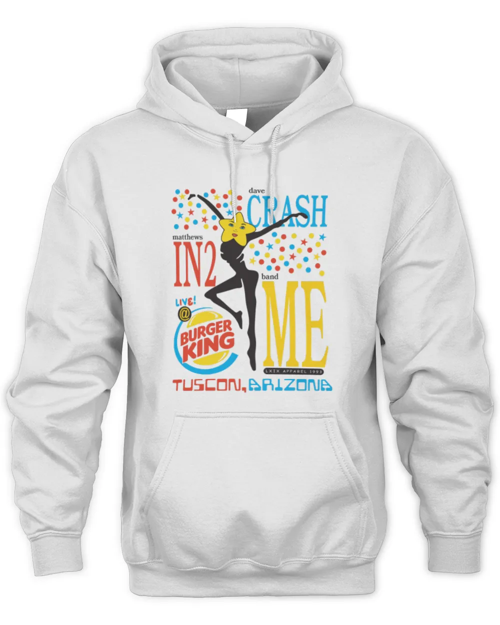 Official Lxix Apparel Dave Matthews Crash Dmb Hoodie