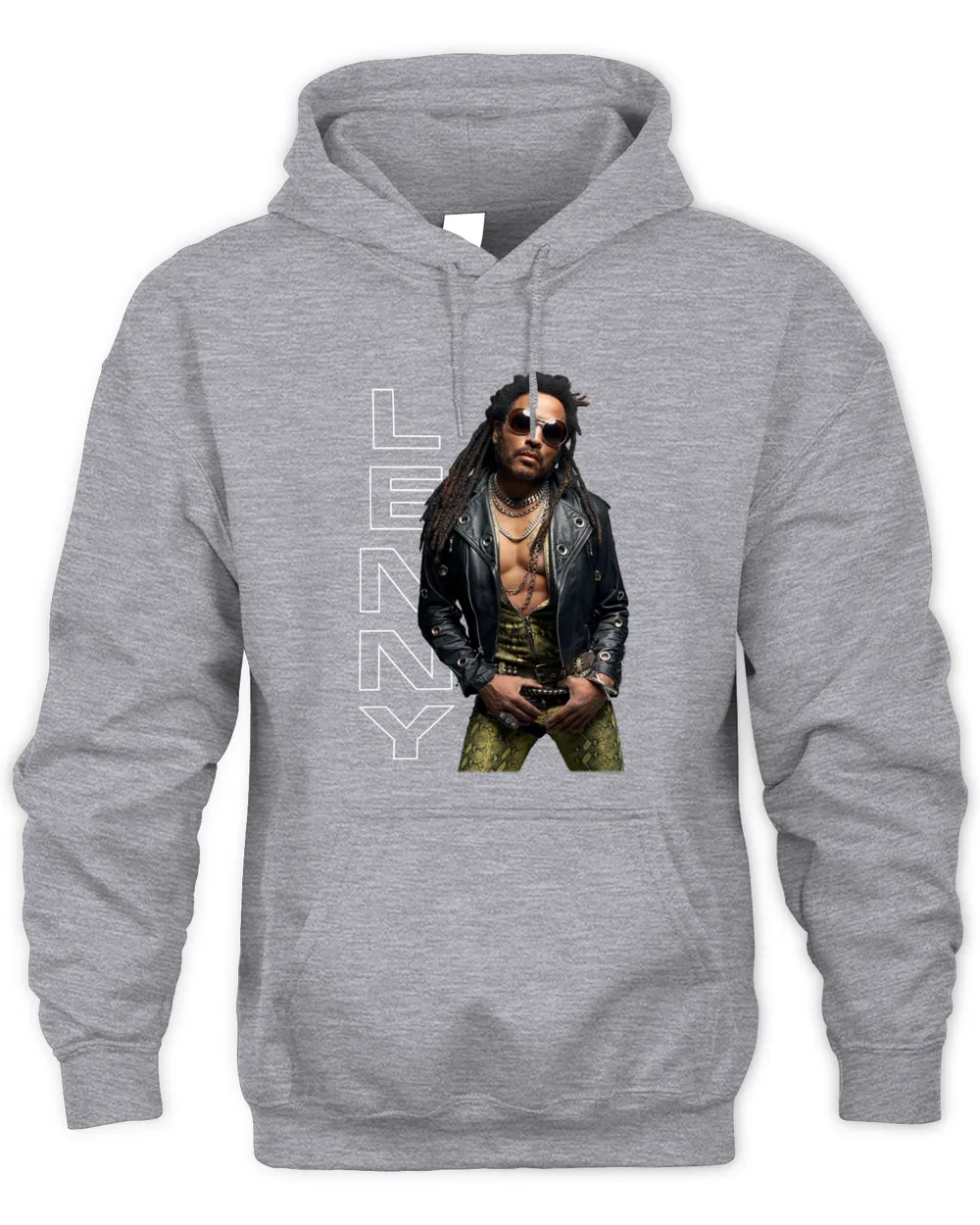 Lenny Kravitz Official Store Lenny Kravitz Portrait Ladies Hoodie
