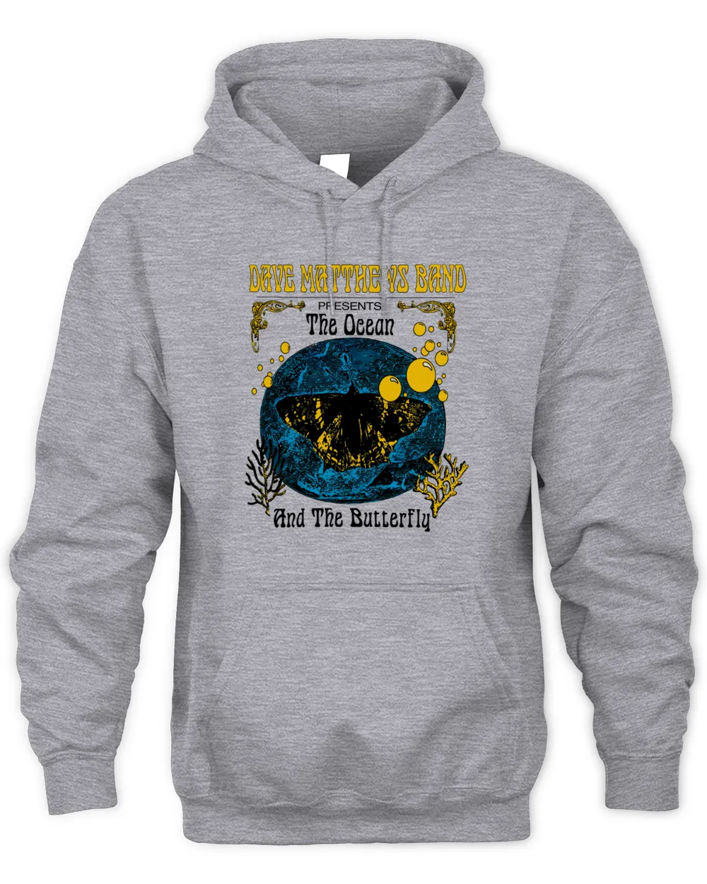 Dave Matthews Merch The Ocean And The Butterfly Hoodie
